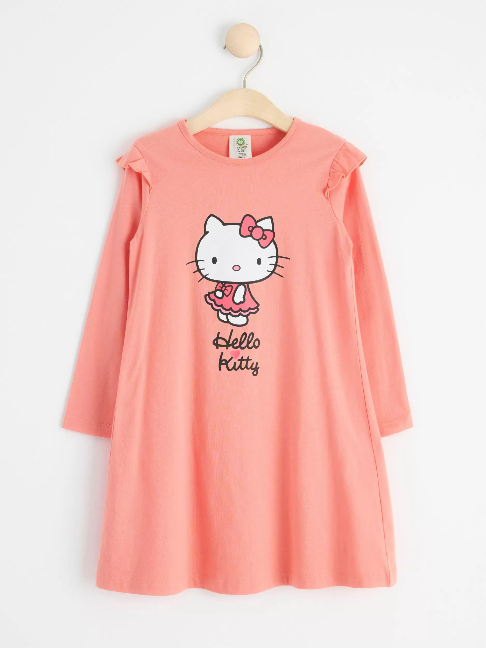 Lindex Nattøy<Nattkjole Med Hello Kitty Dusty Coral