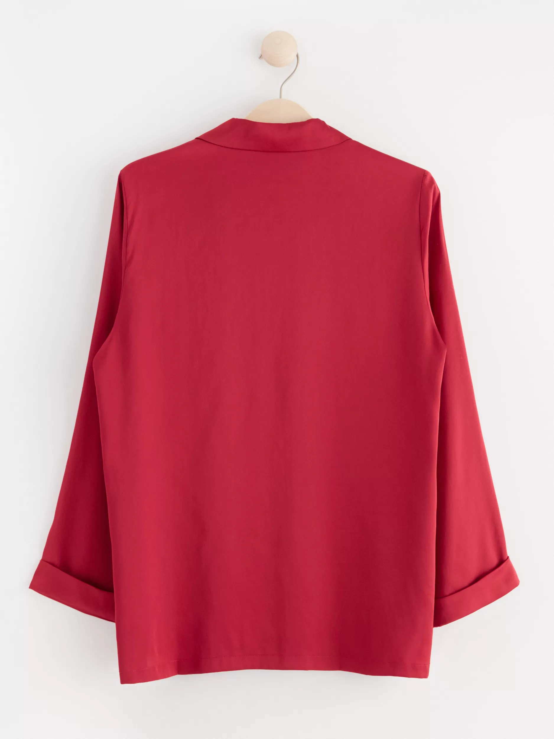 Lindex Nattøy<NattSkjørte I Sateng Red