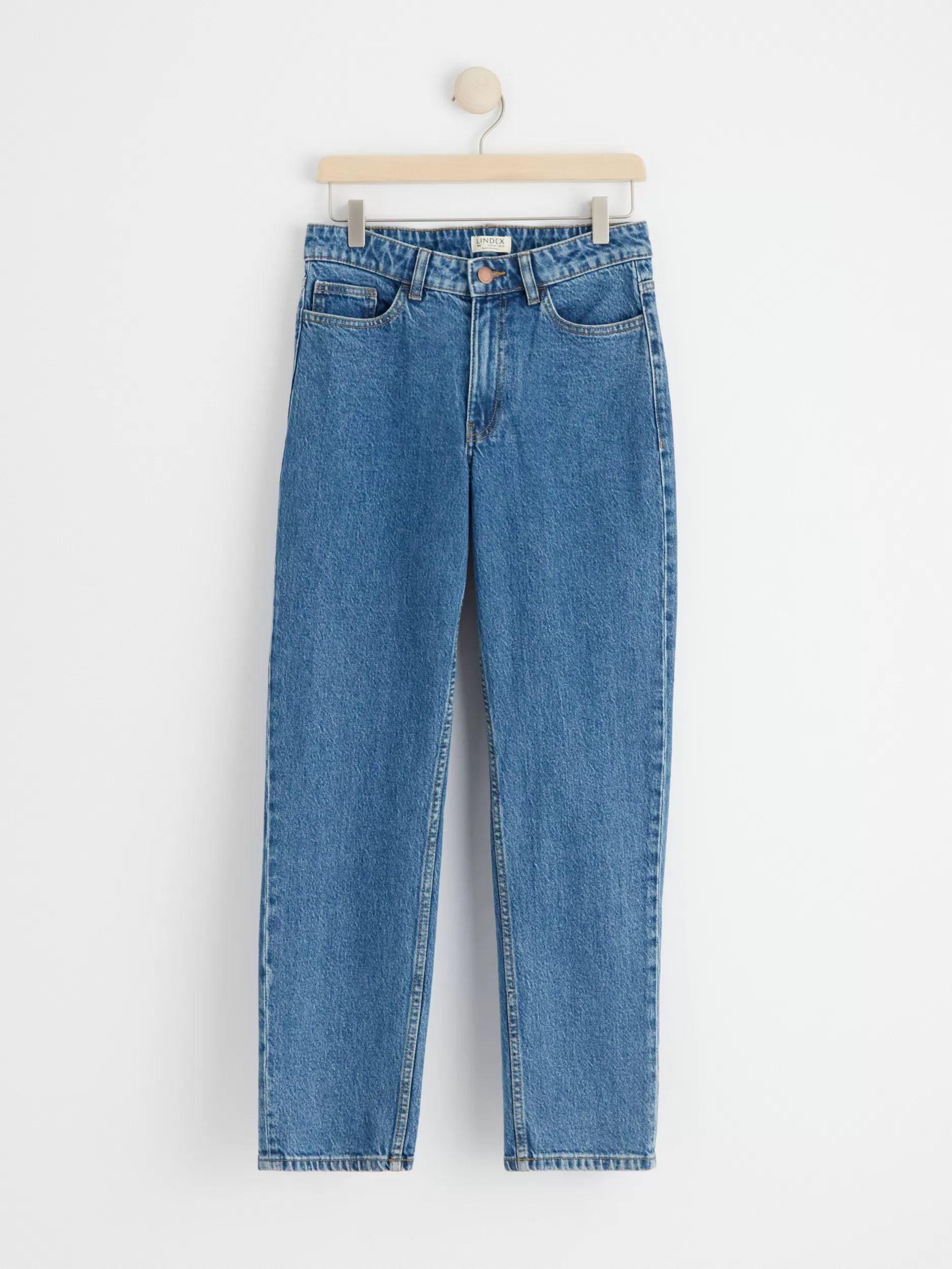 Lindex Jeans<Nea Avkortede, Rette Jeans Denim Blue