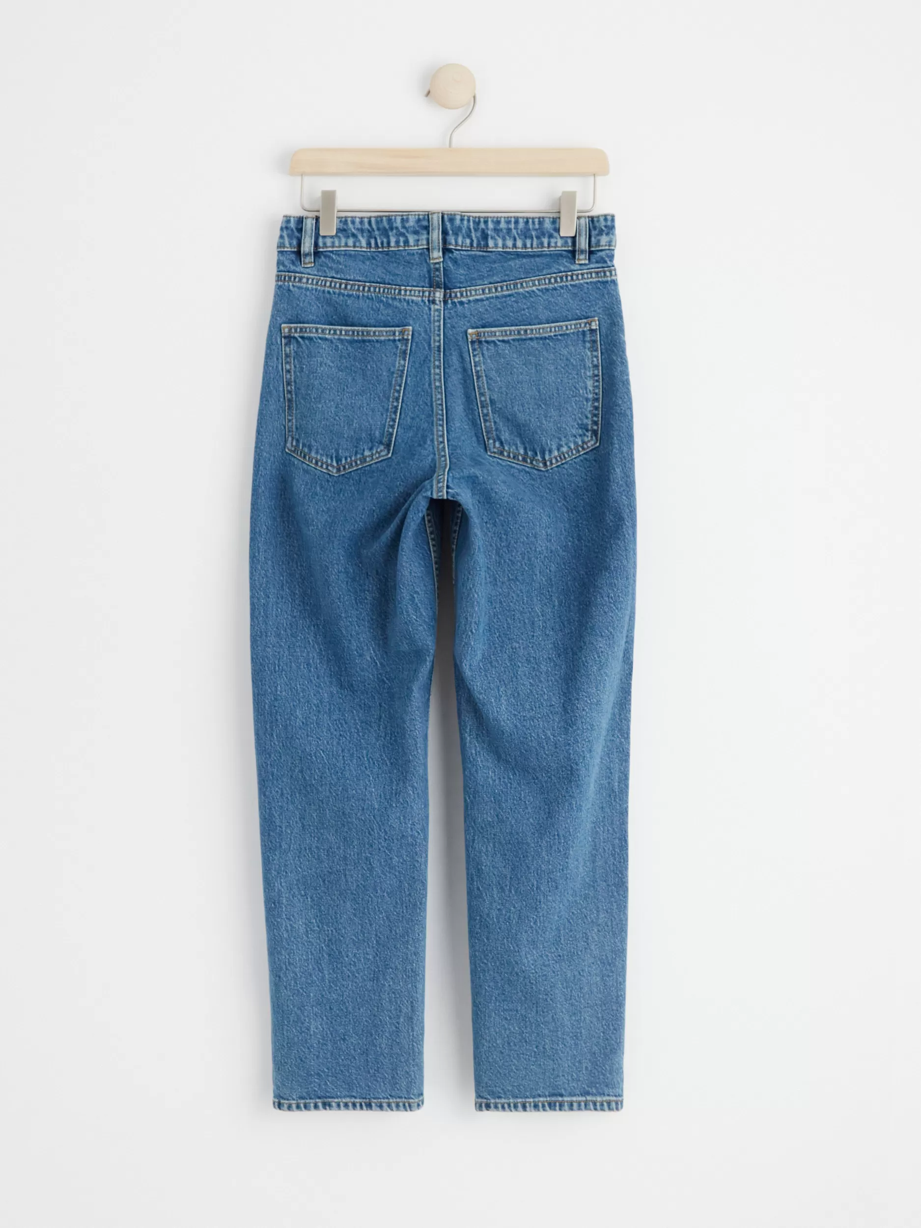 Lindex Jeans<Nea Avkortede, Rette Jeans Denim Blue