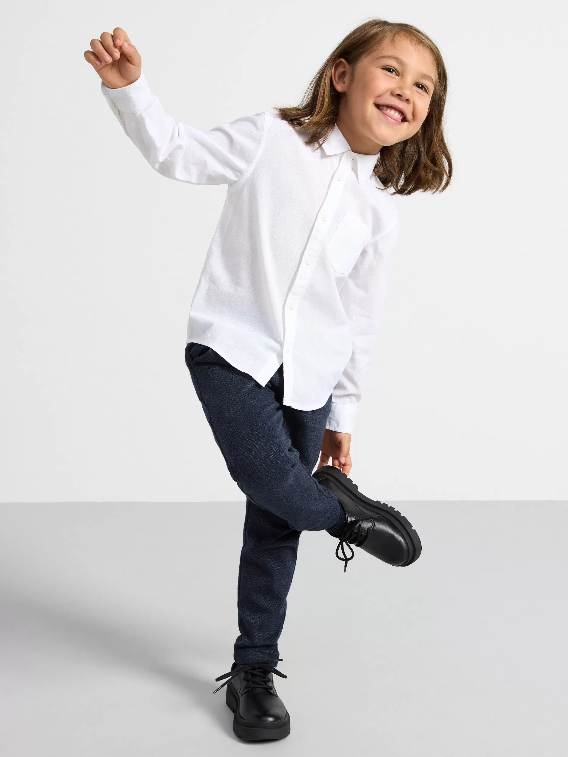 Lindex Skjorter & Bluser<OxfordSkjørte White