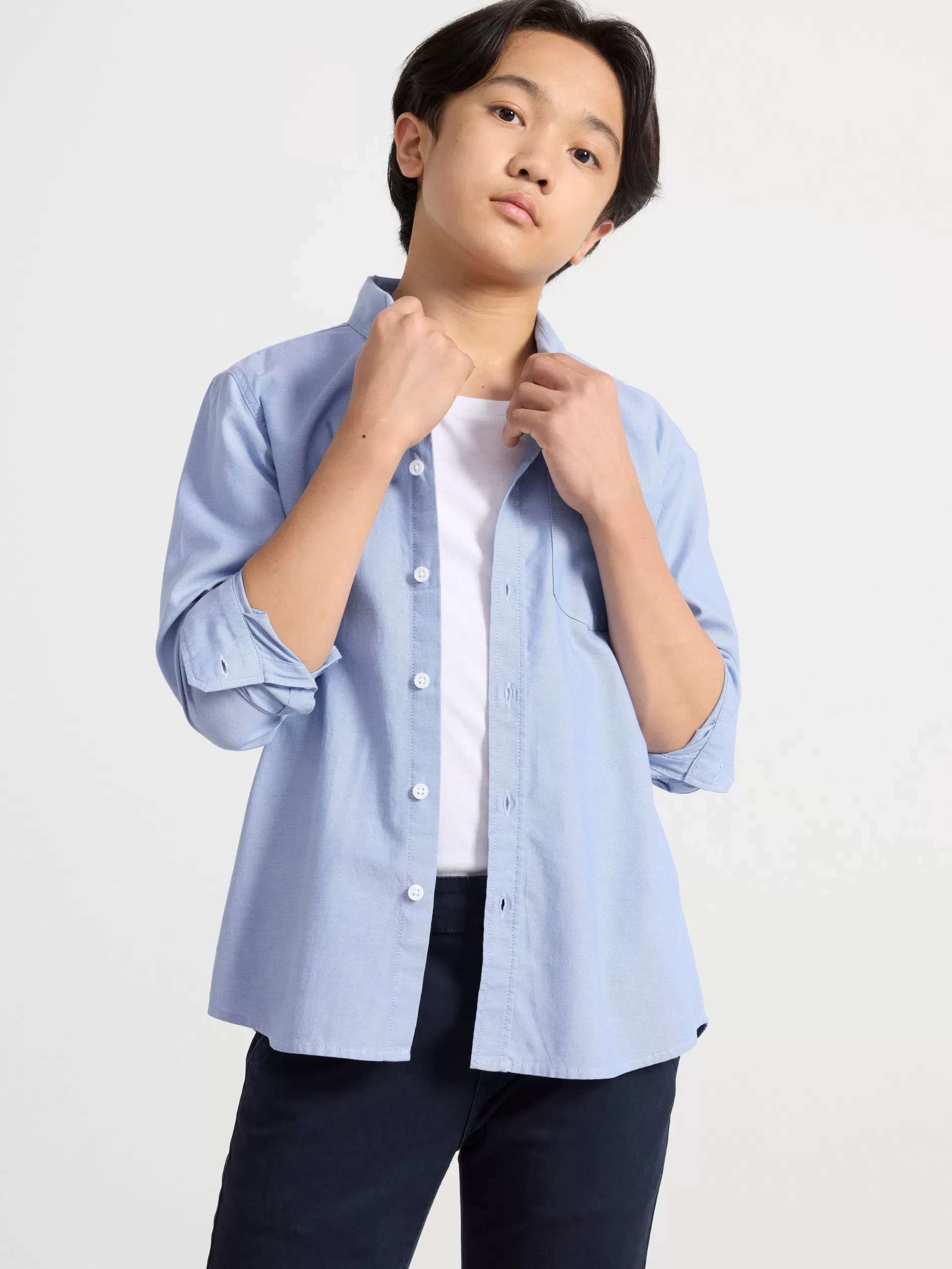 Lindex Skjorter & Bluser<OxfordSkjørte Blue