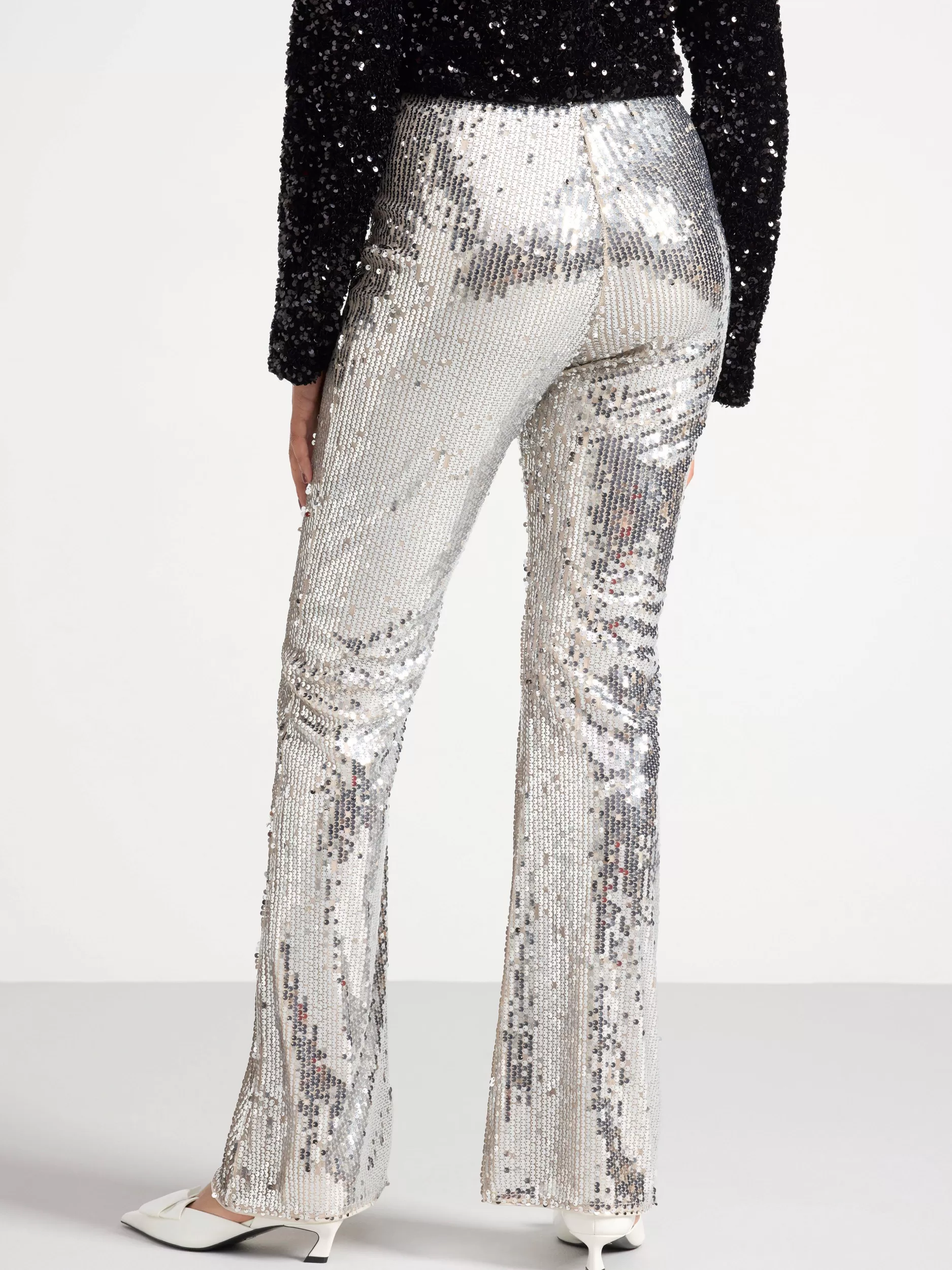 Lindex Bukser<Paljettbukser Silver