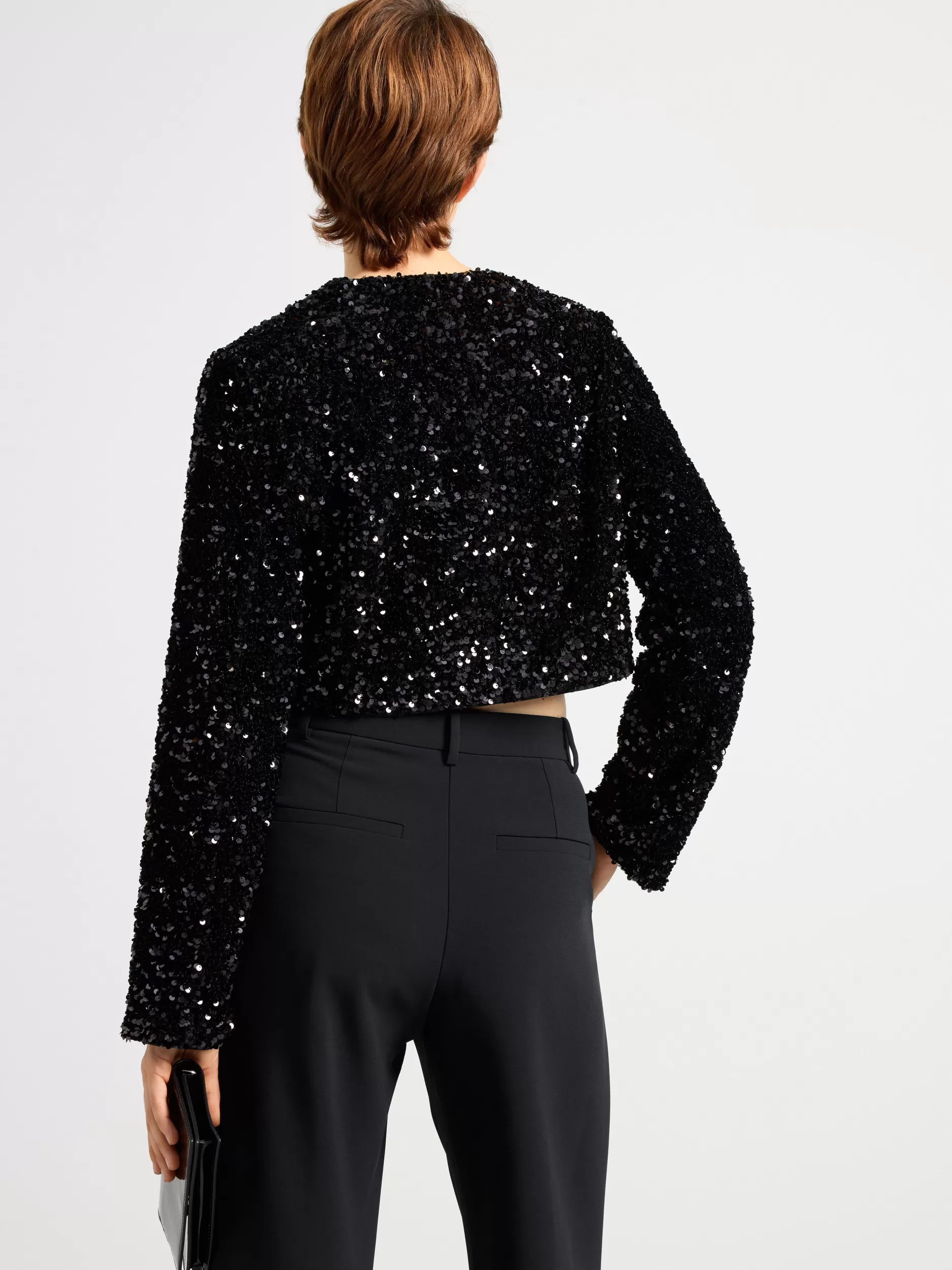 Lindex Blazere<Paljettjakke Black
