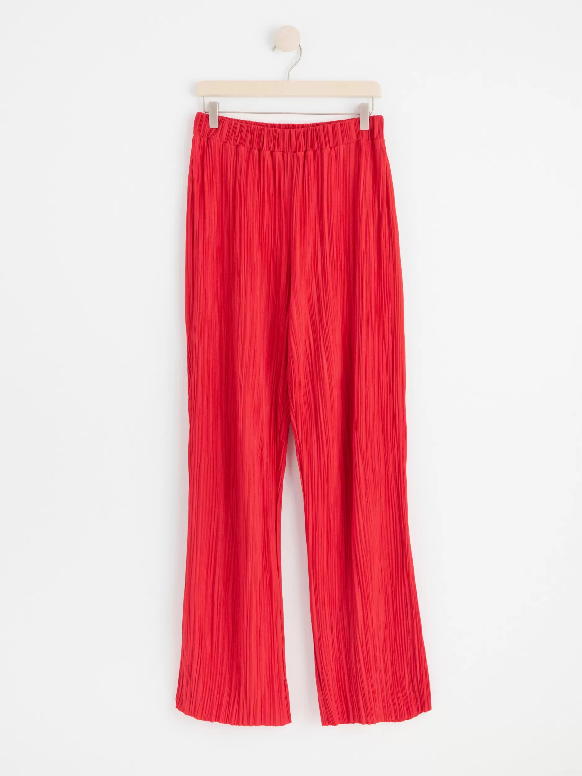 Lindex Bukser<Plissert Bukse Dark Red