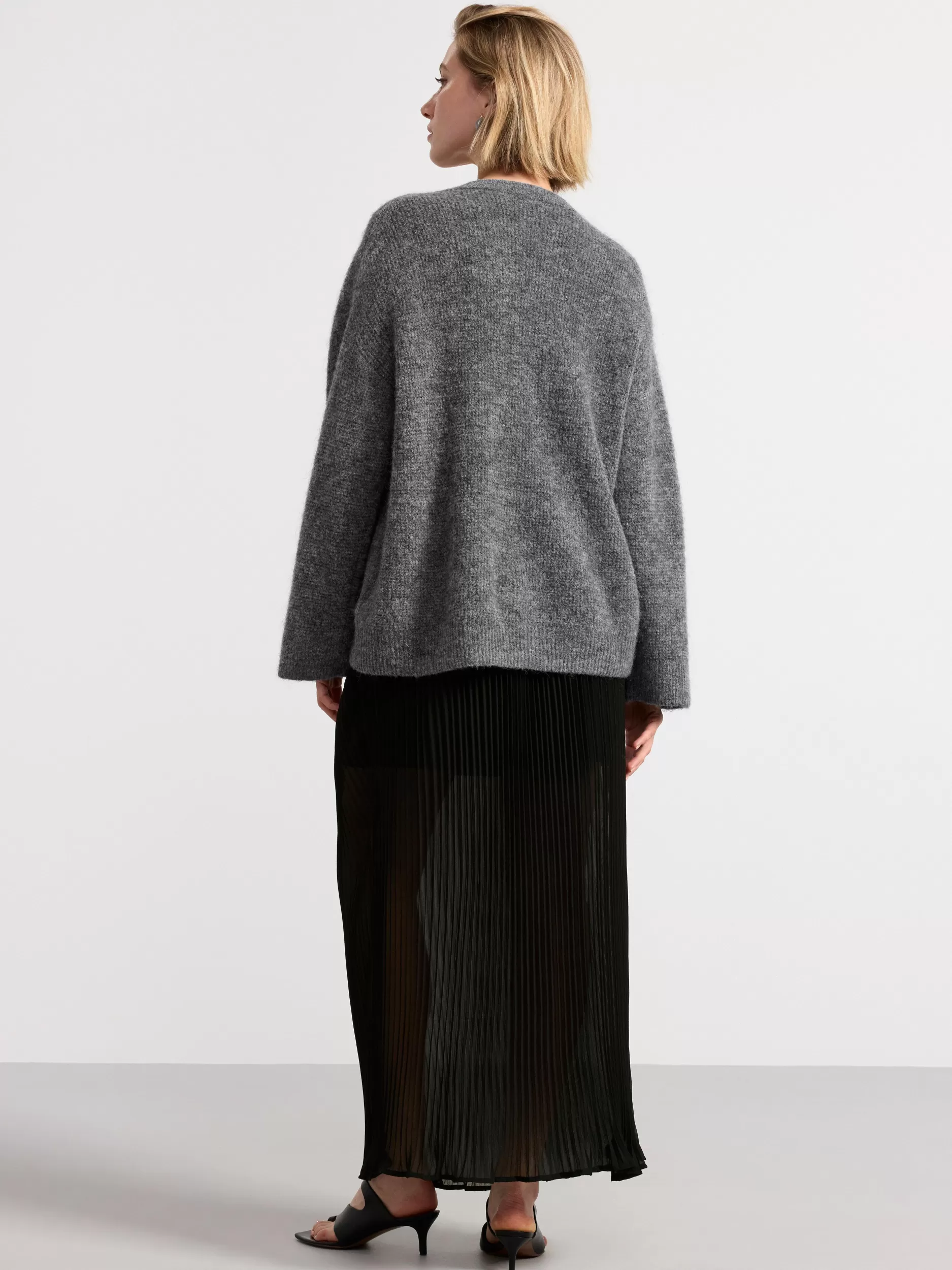 Lindex Skjørt<Plissert MaxiSkjørt Black