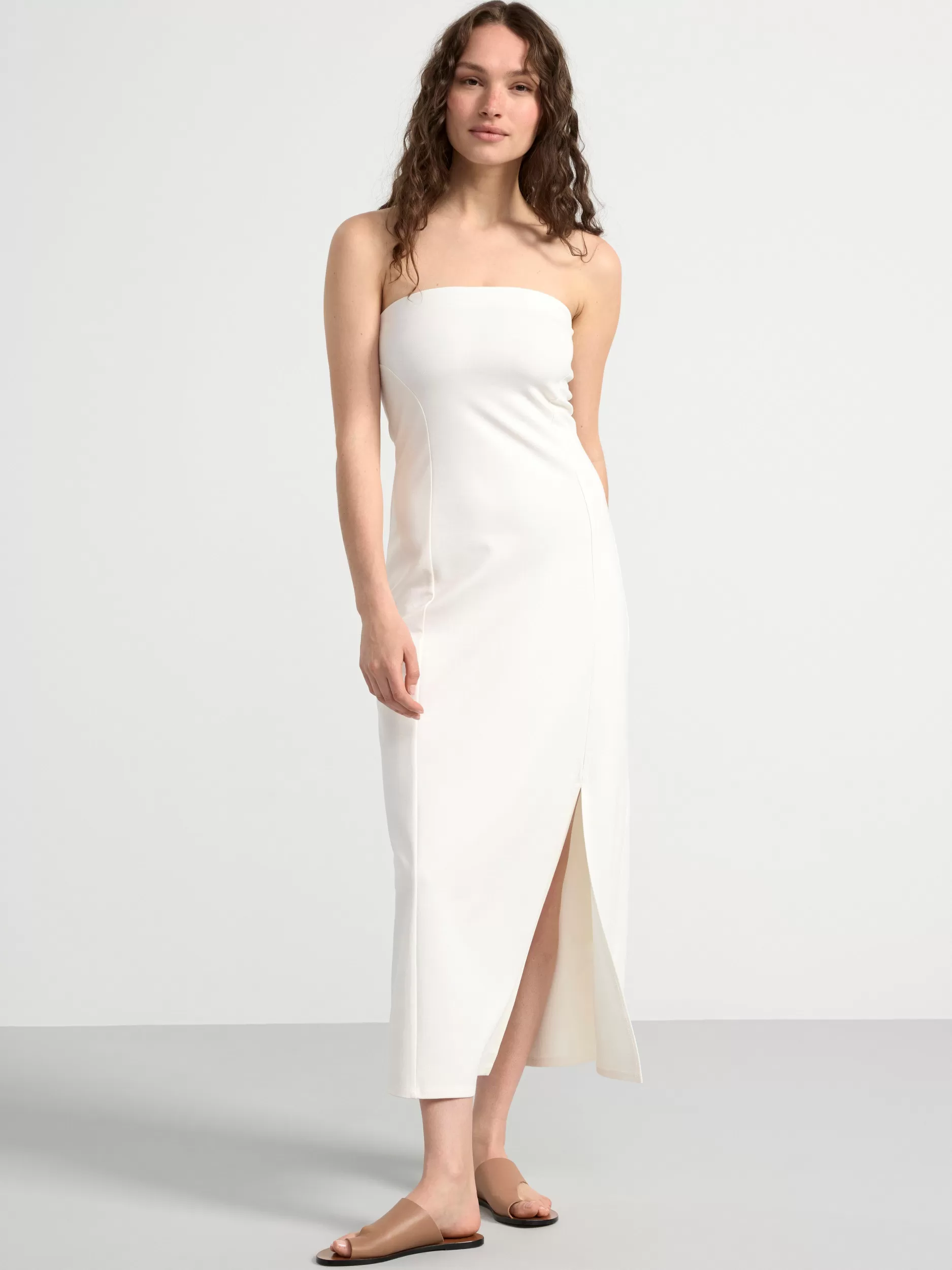 Lindex Kjoler<Punto-Tubekjole Off White