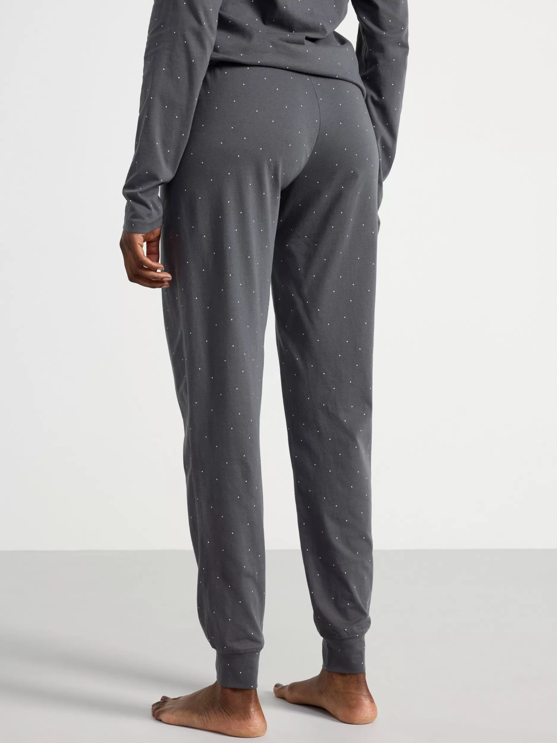 Lindex Nattøy<Pyjamasbukser Med Prikker Dark Grey