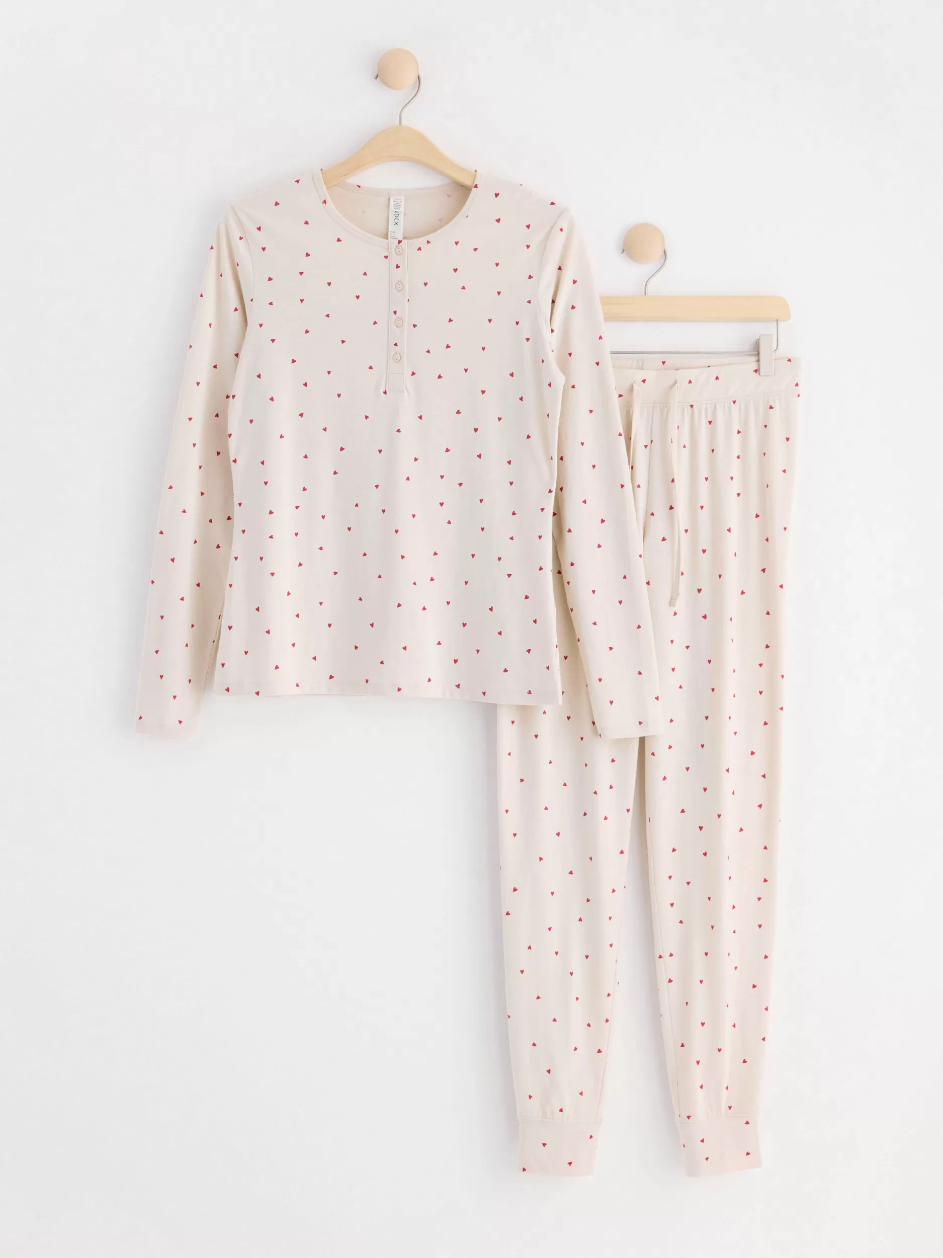 Lindex Nattøy<Pyjamassett Light Beige