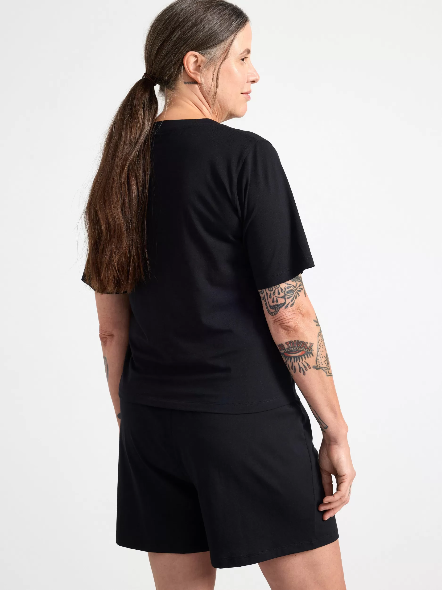 Lindex Nattøy<Pyjamassett I Tre Deler Med Coolmax® Black