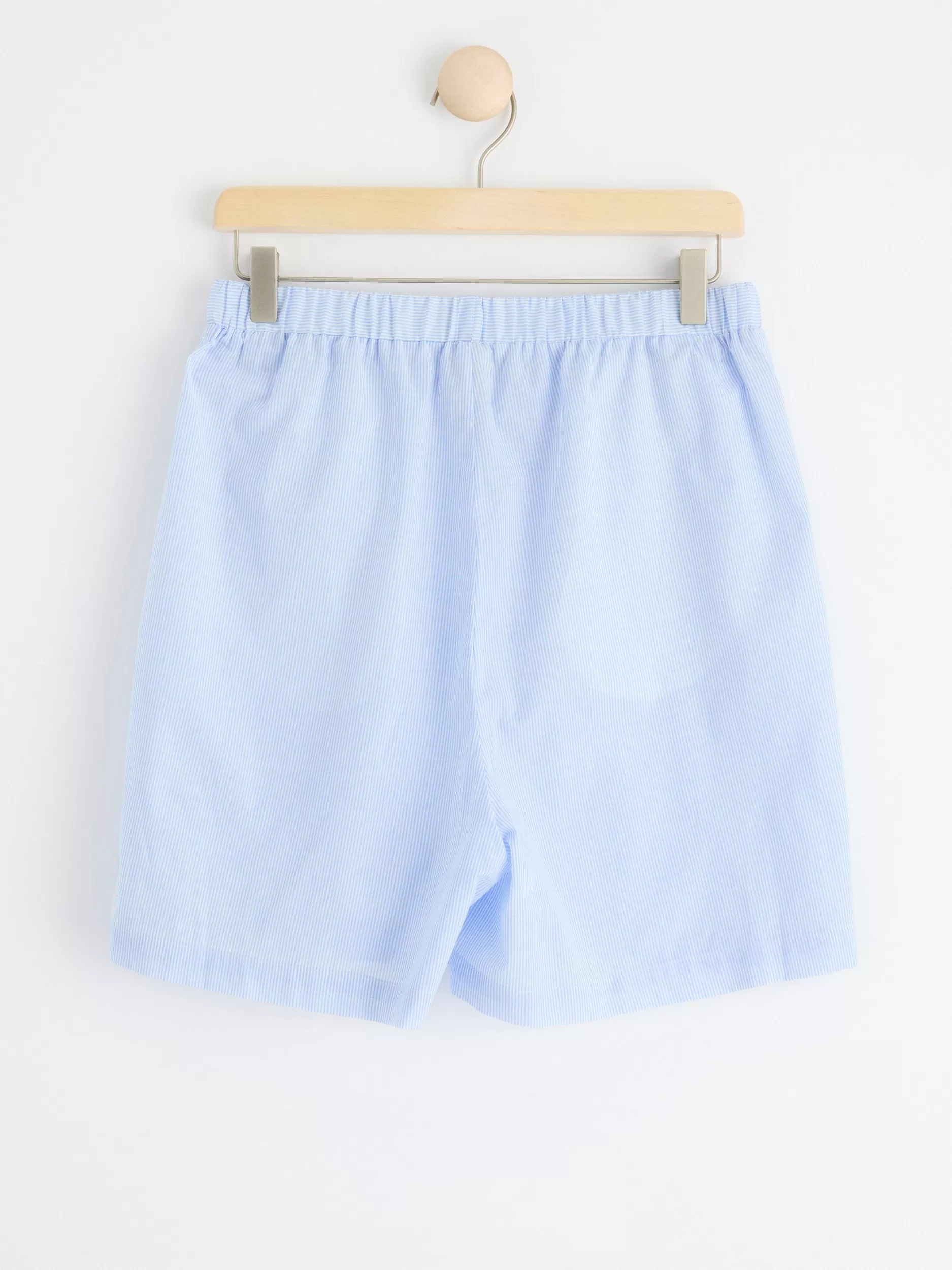 Lindex Nattøy<Pyjamasshorts I Bomull Blue