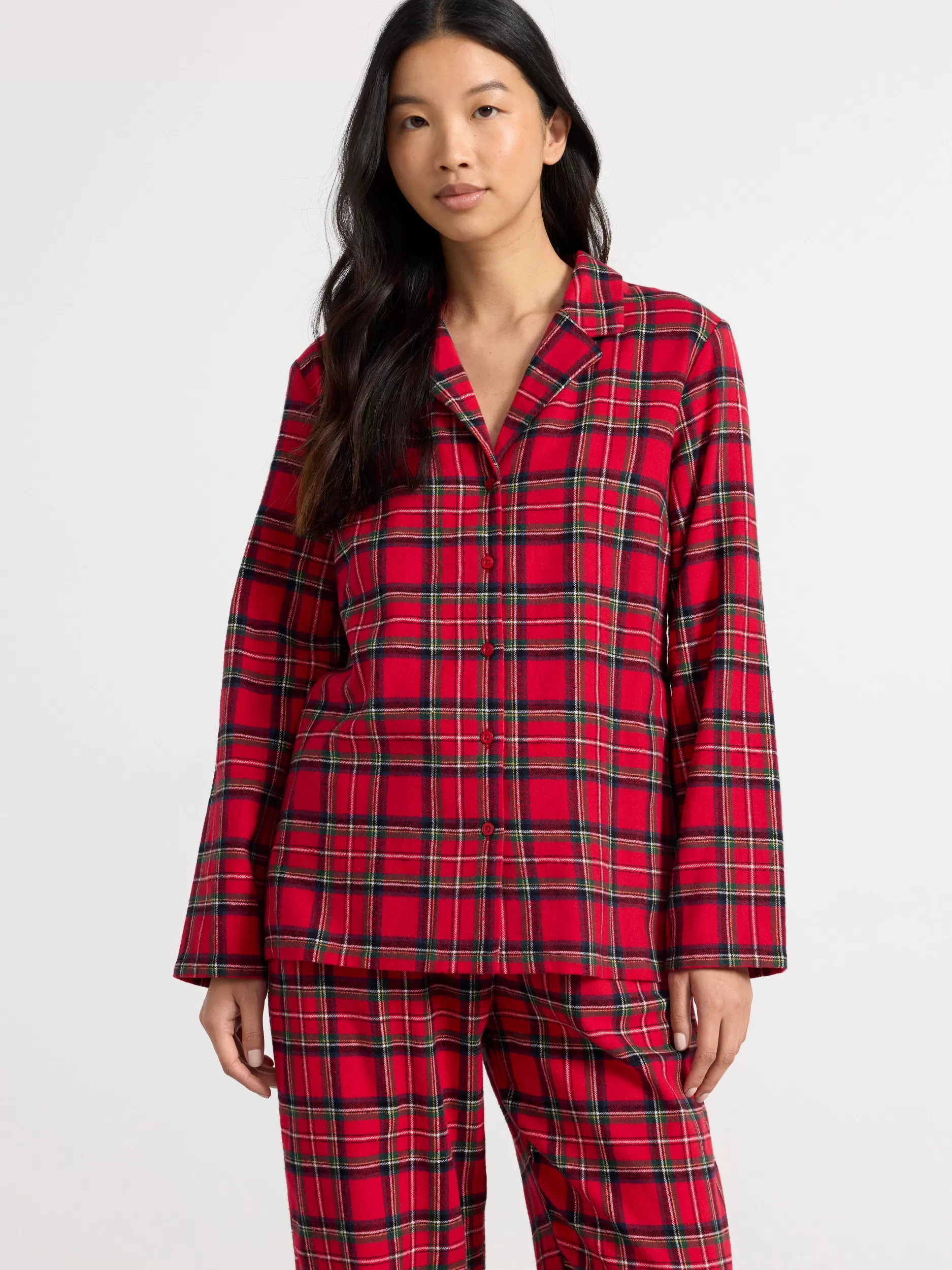 Lindex Nattøy<PyjamasSkjørte I Flanell Red