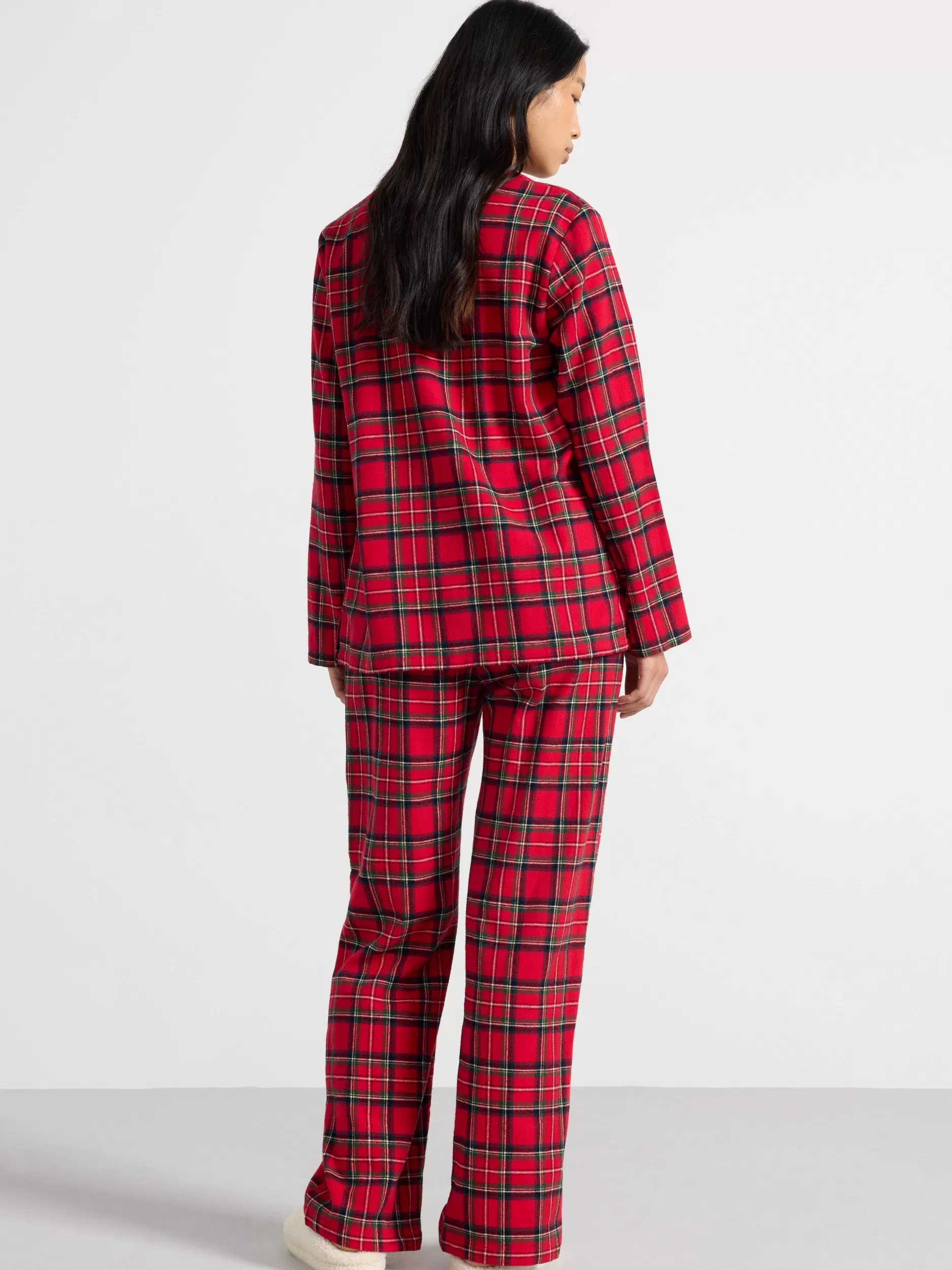 Lindex Nattøy<PyjamasSkjørte I Flanell Red