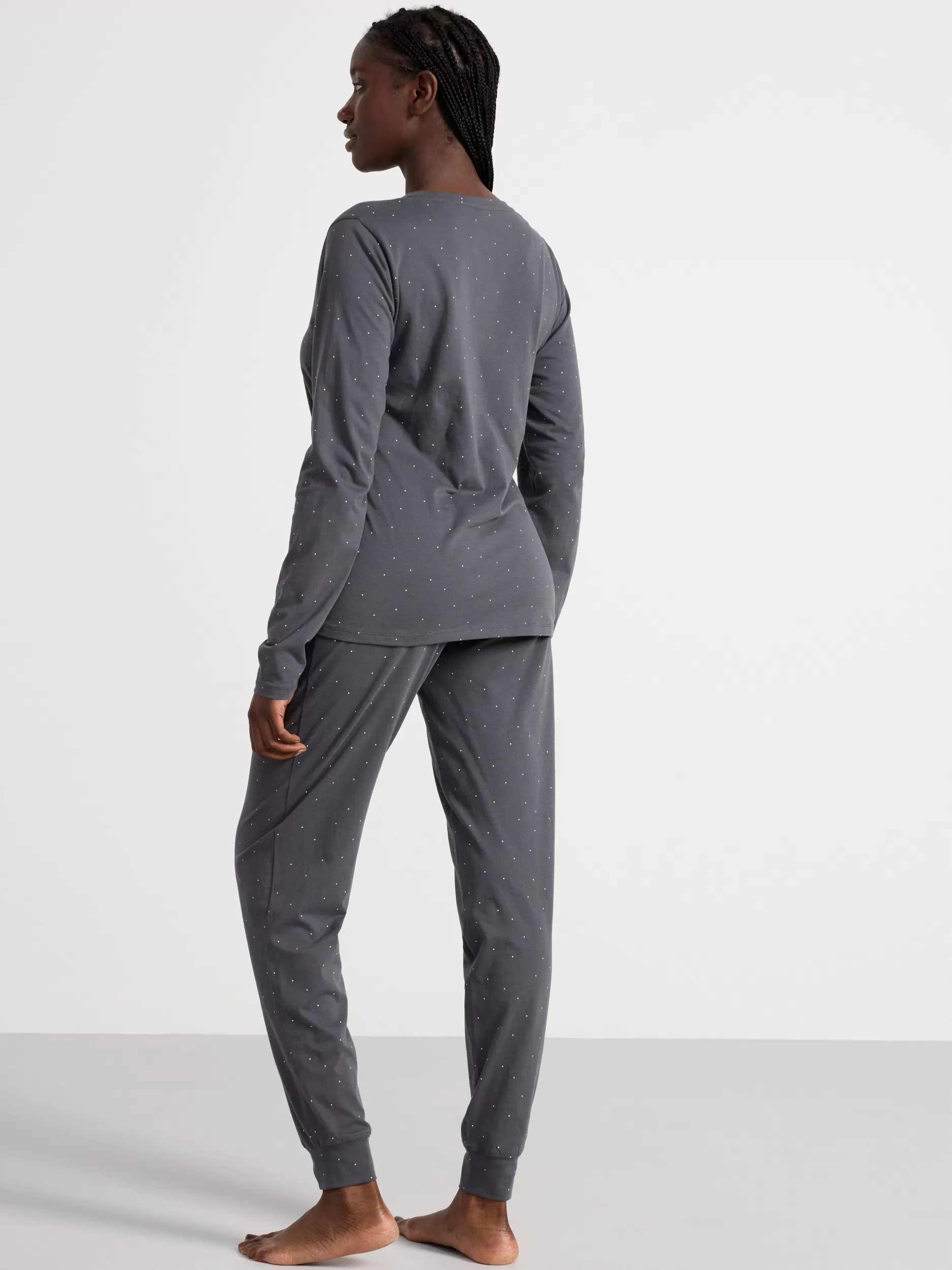 Lindex Nattøy<Pyjamastopp Dark Grey