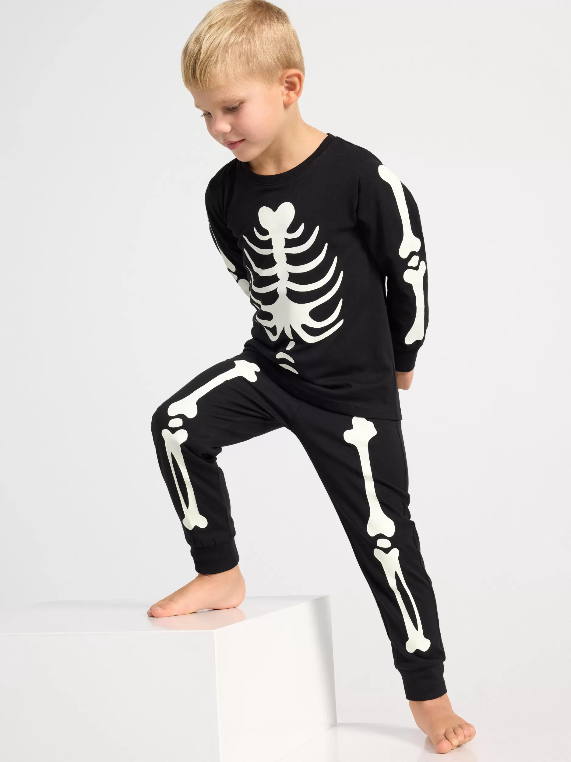 Lindex Nattøy<Pysjsett Med Halloween-Trykk Black