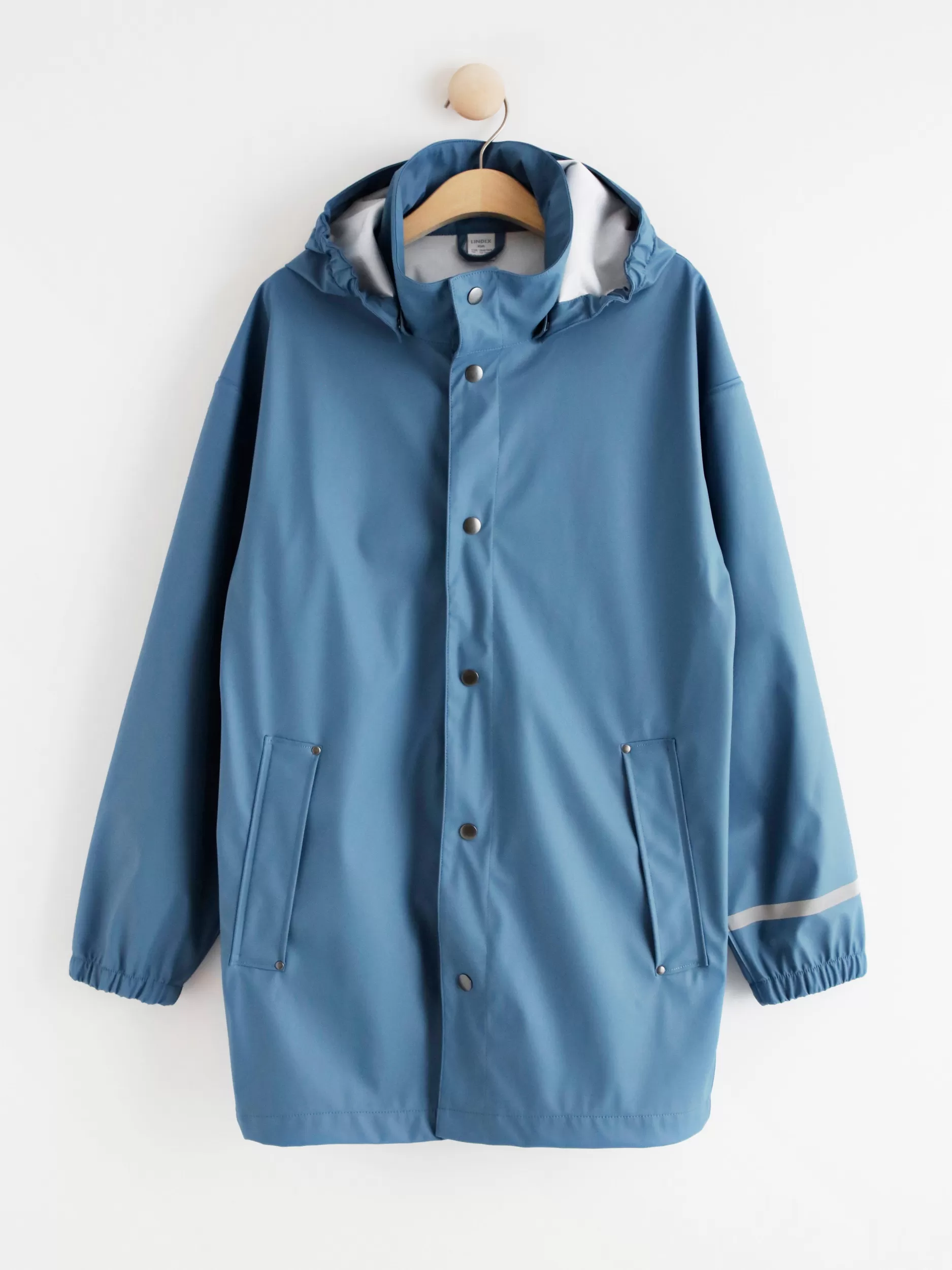 Lindex Alt Regntoy<Regnjakke Med Refleksdetaljer Blue