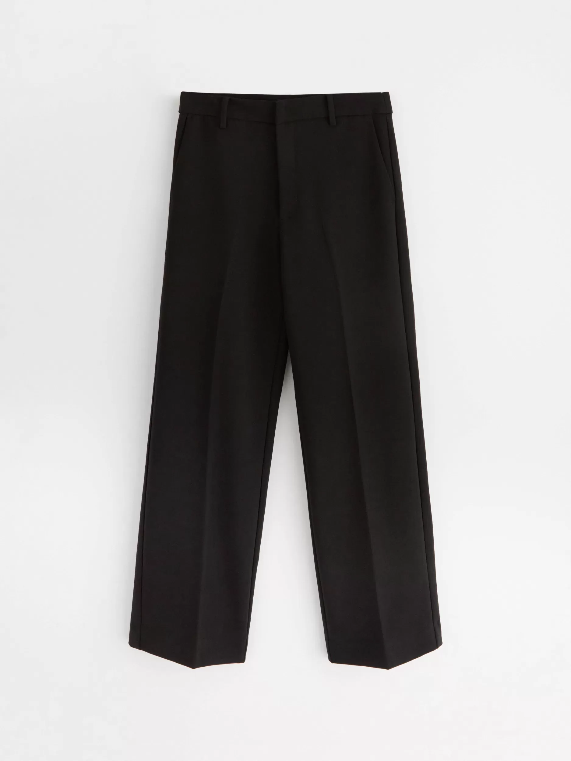 Lindex Bukser<Rett Noor-Bukse Med Kortere Ben Black