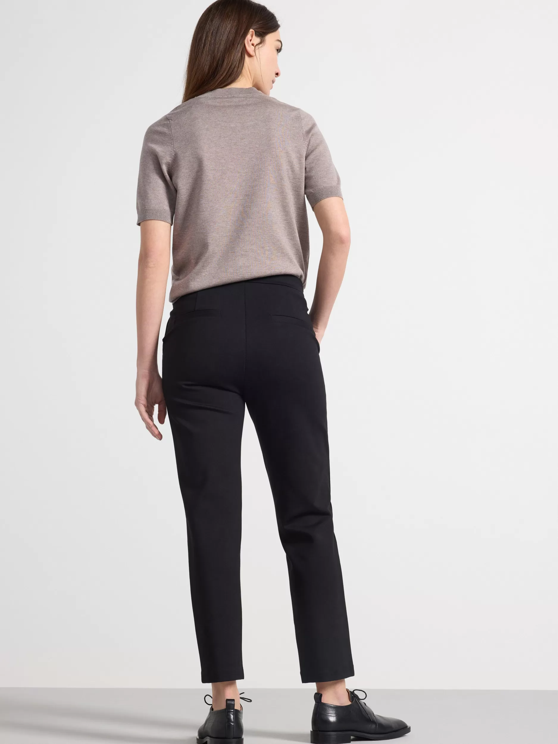 Lindex Bukser<Rette Punto-Bukser Black