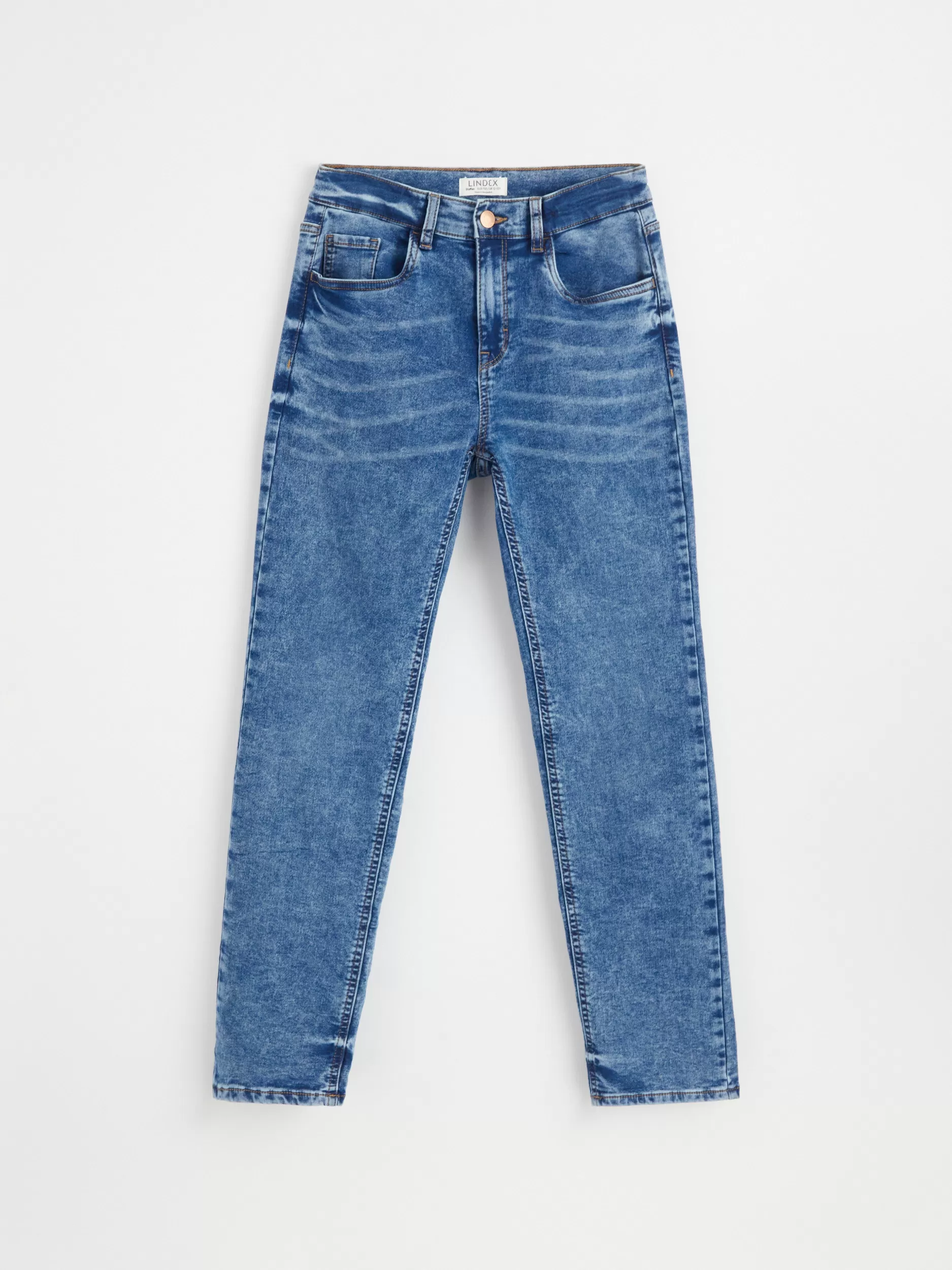 Lindex Jeans<Rette Sture-/ Staffan-Jerseyjeans Med Normalt Liv Denim