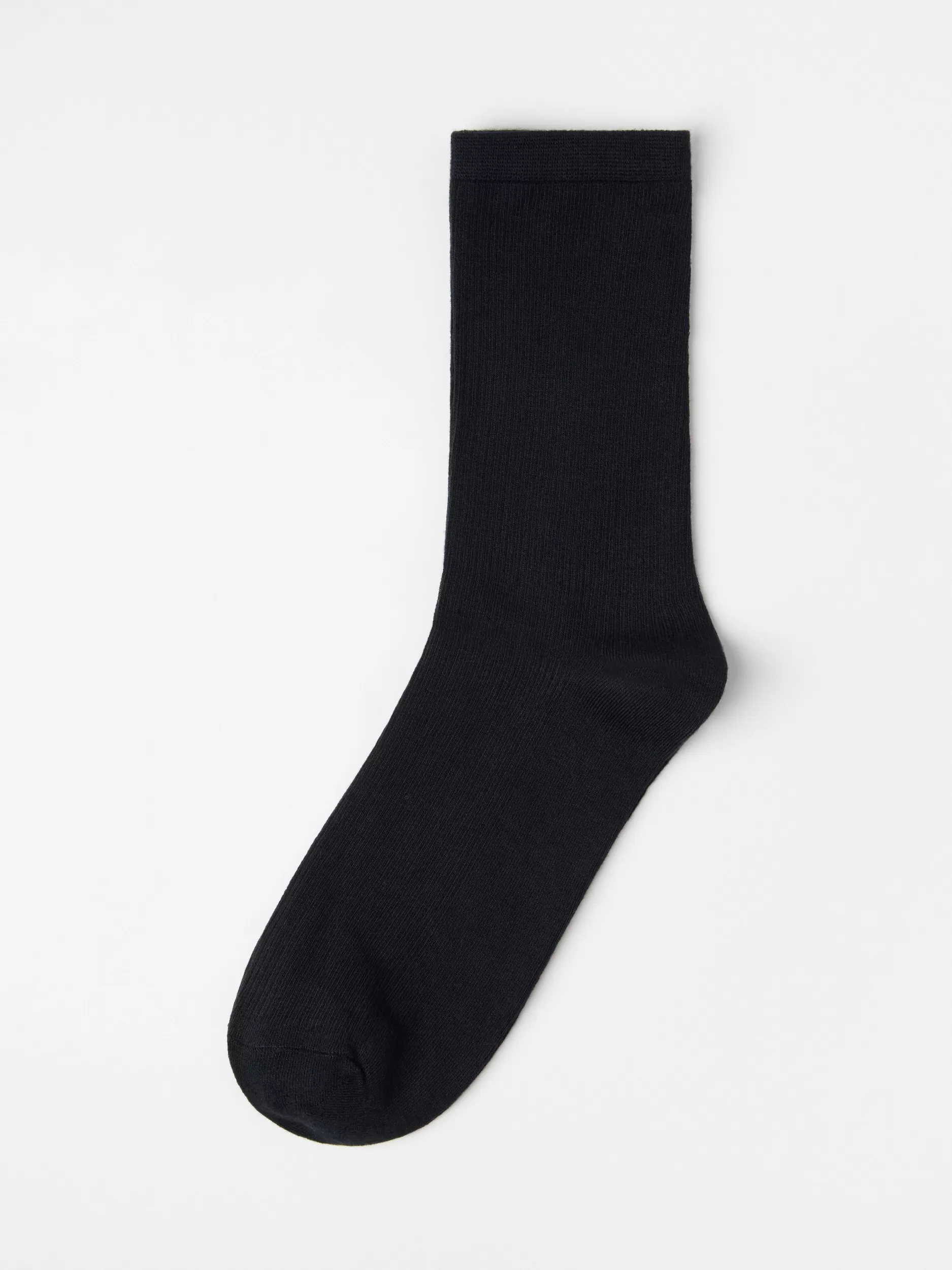 Lindex Sokker<Ribbestrikkede Sokker Black