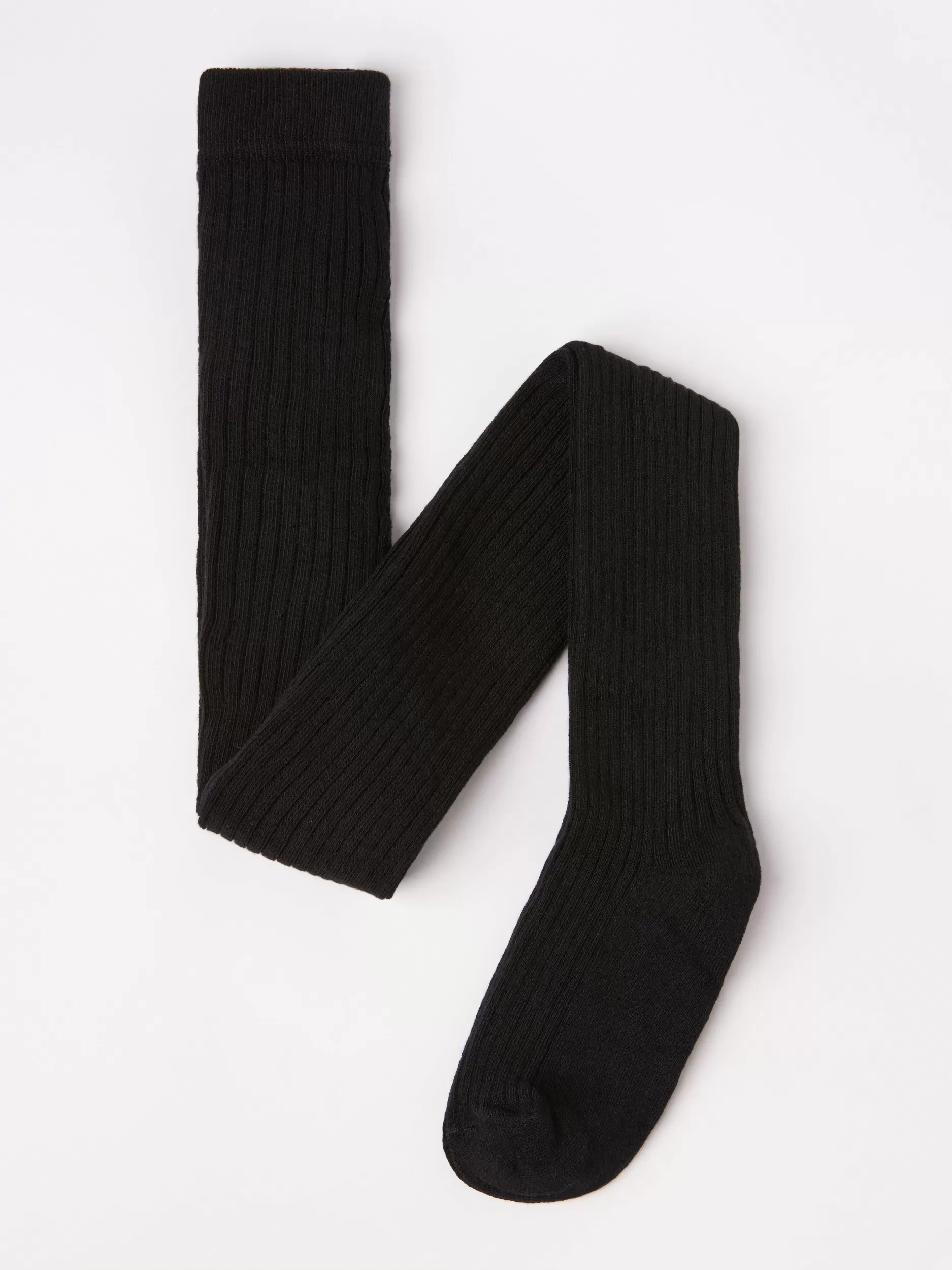 Lindex Undertøy<Ribbestrikket, Grovstrikket Strompebukse Black
