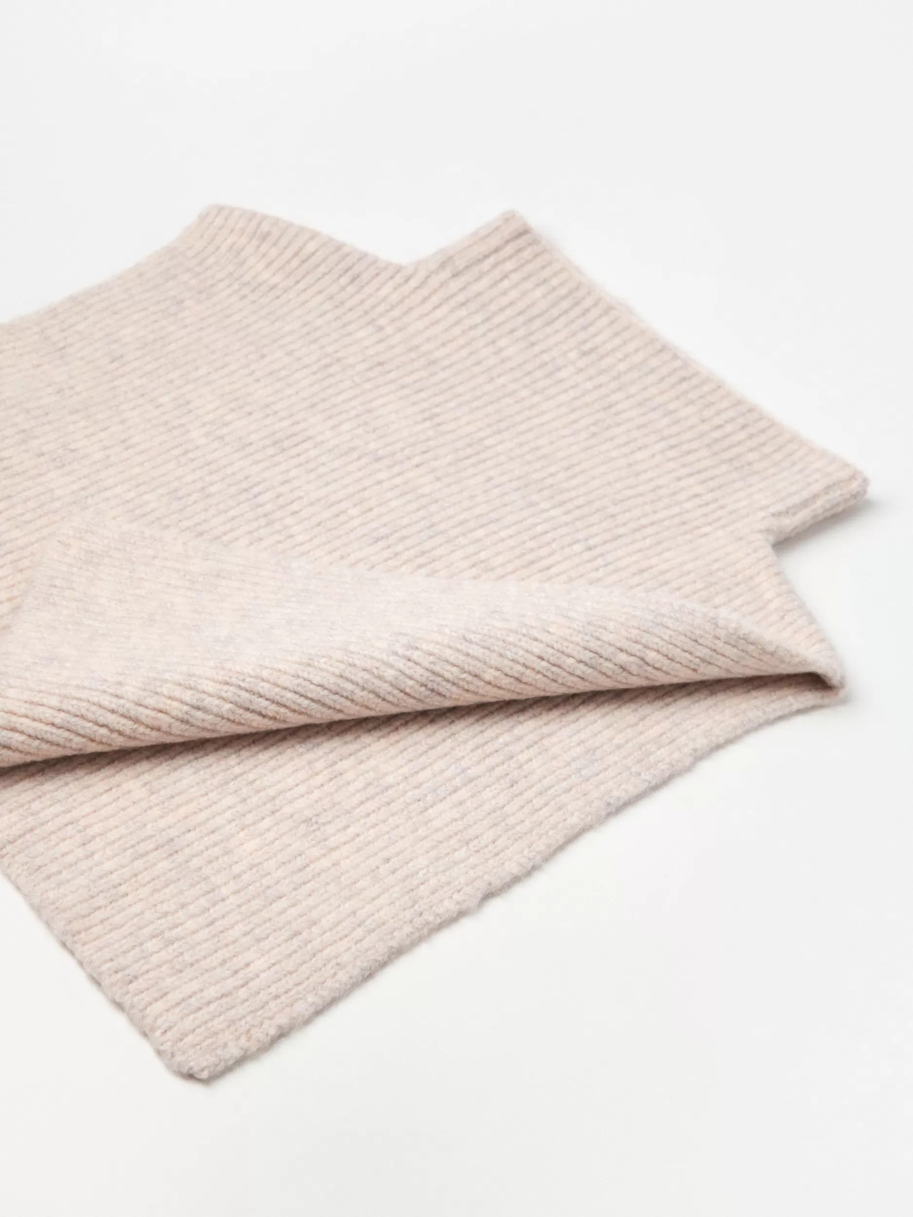 Lindex Accessories<Ribbestrikket Hoyhalset Krage Light Beige