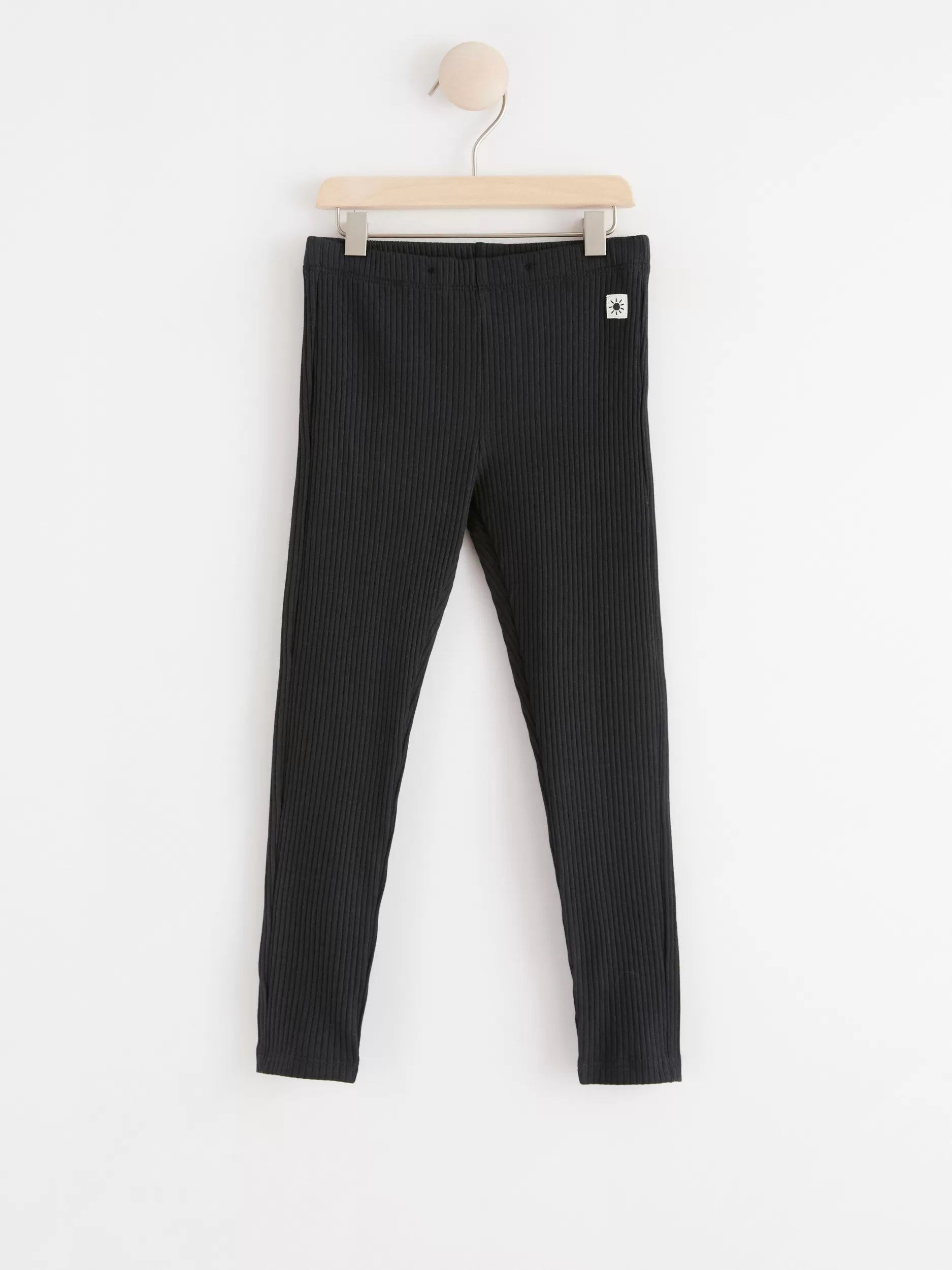 Lindex Bukser & Leggings<Ribbestrikket Leggings Off Black