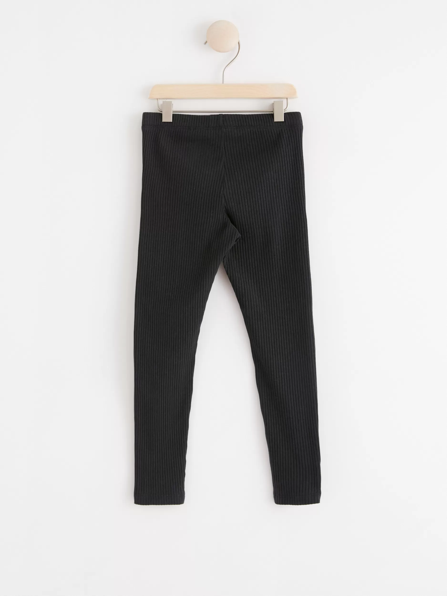 Lindex Bukser & Leggings<Ribbestrikket Leggings Off Black