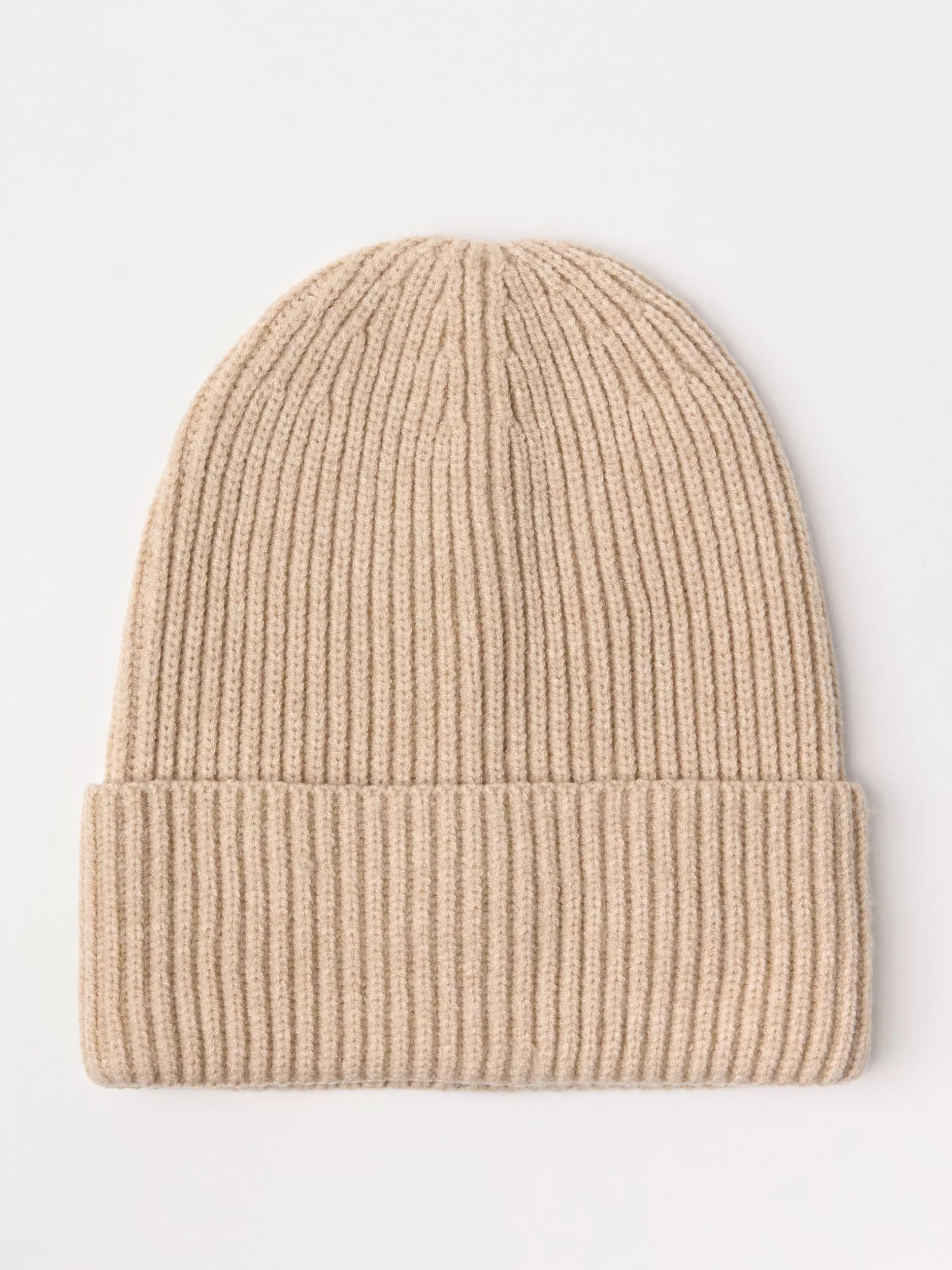 Lindex Accessories<Ribbestrikket Lue Light Beige Melange