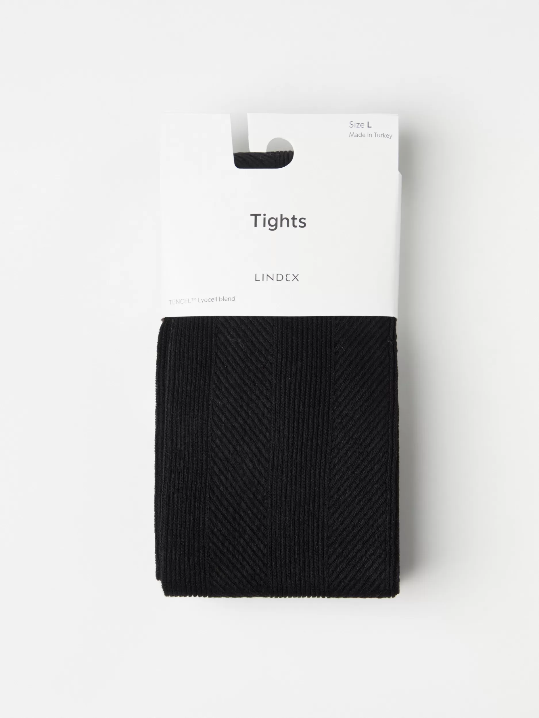 Lindex Strømpebukser Og Leggings<Ribbestrikket Strompebukse Black