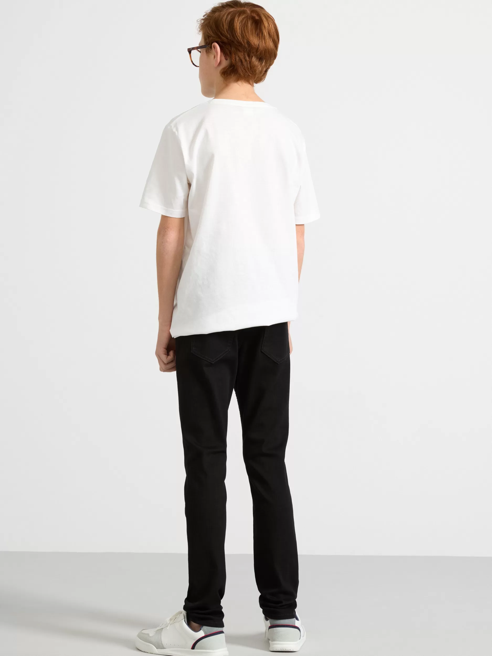 Lindex Jeans<Sam Smal, Superelastisk Jeans Med Normalt Liv Black