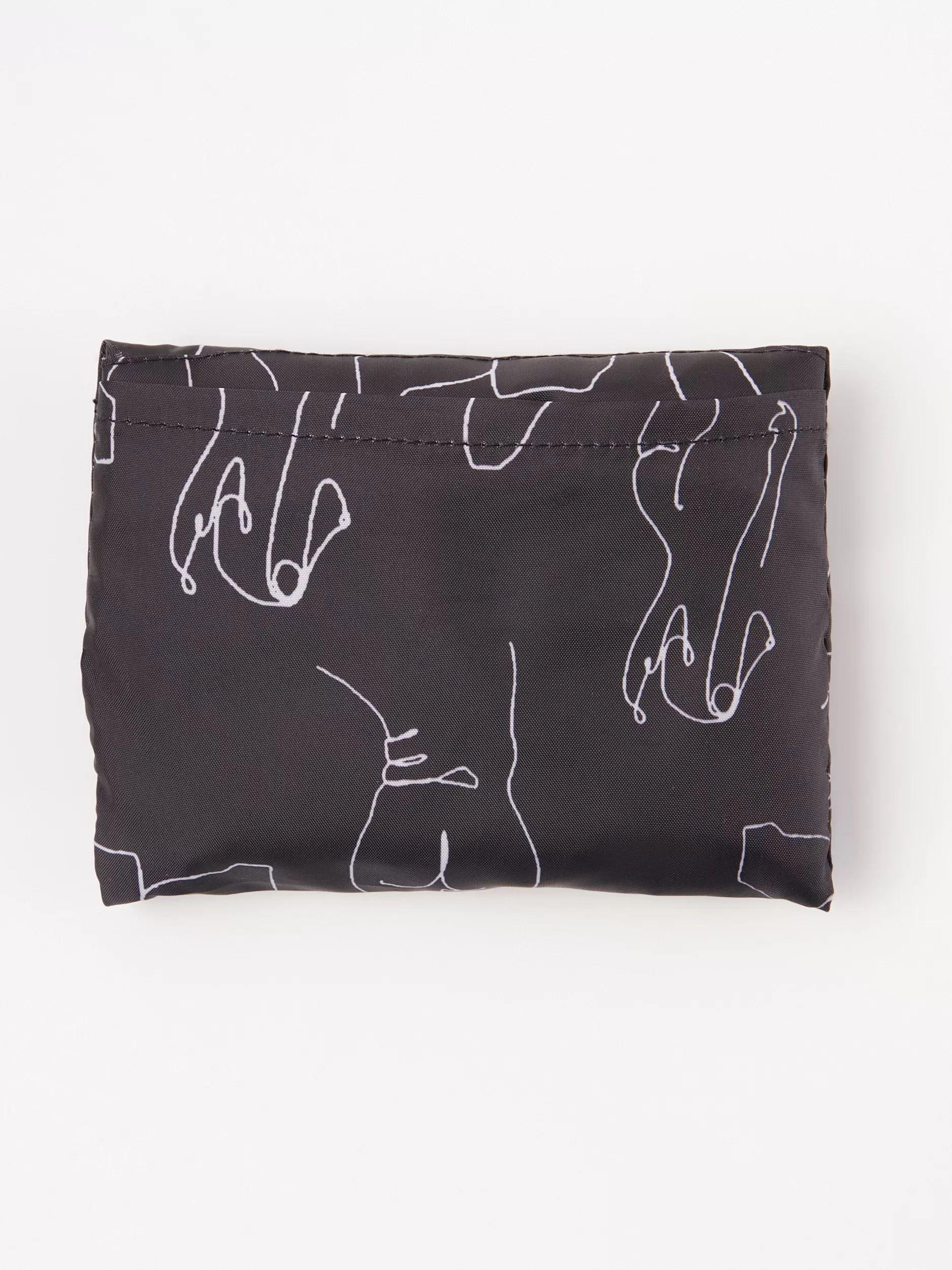 Lindex Vesker<Sammenleggbar Handleveske Black