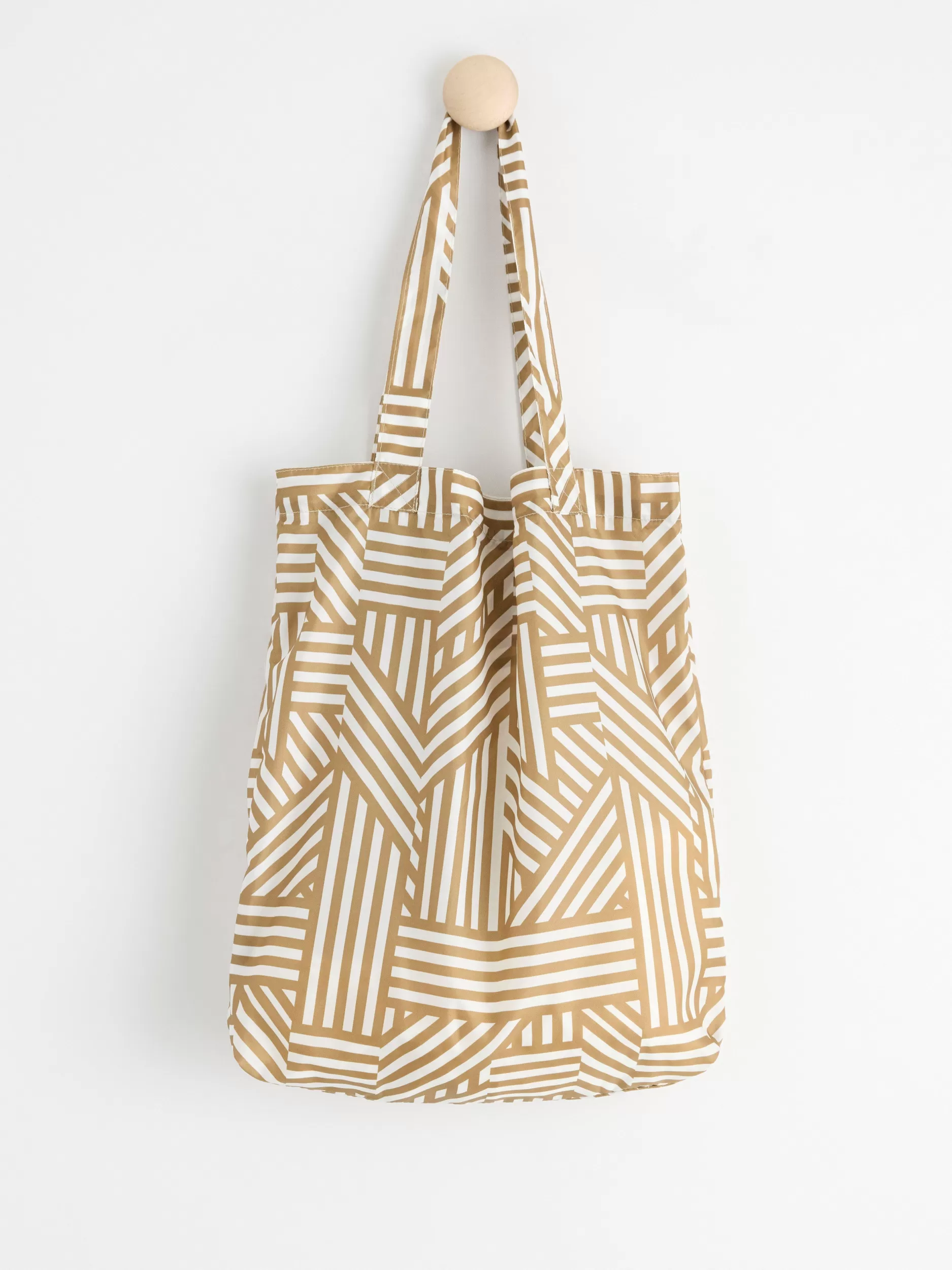 Lindex Vesker<Sammenleggbar Handleveske Beige