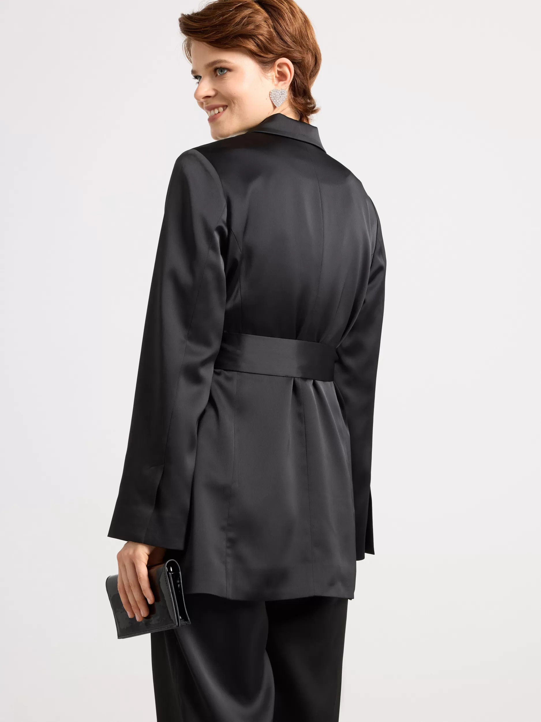 Lindex Blazere<Satengblazer Black