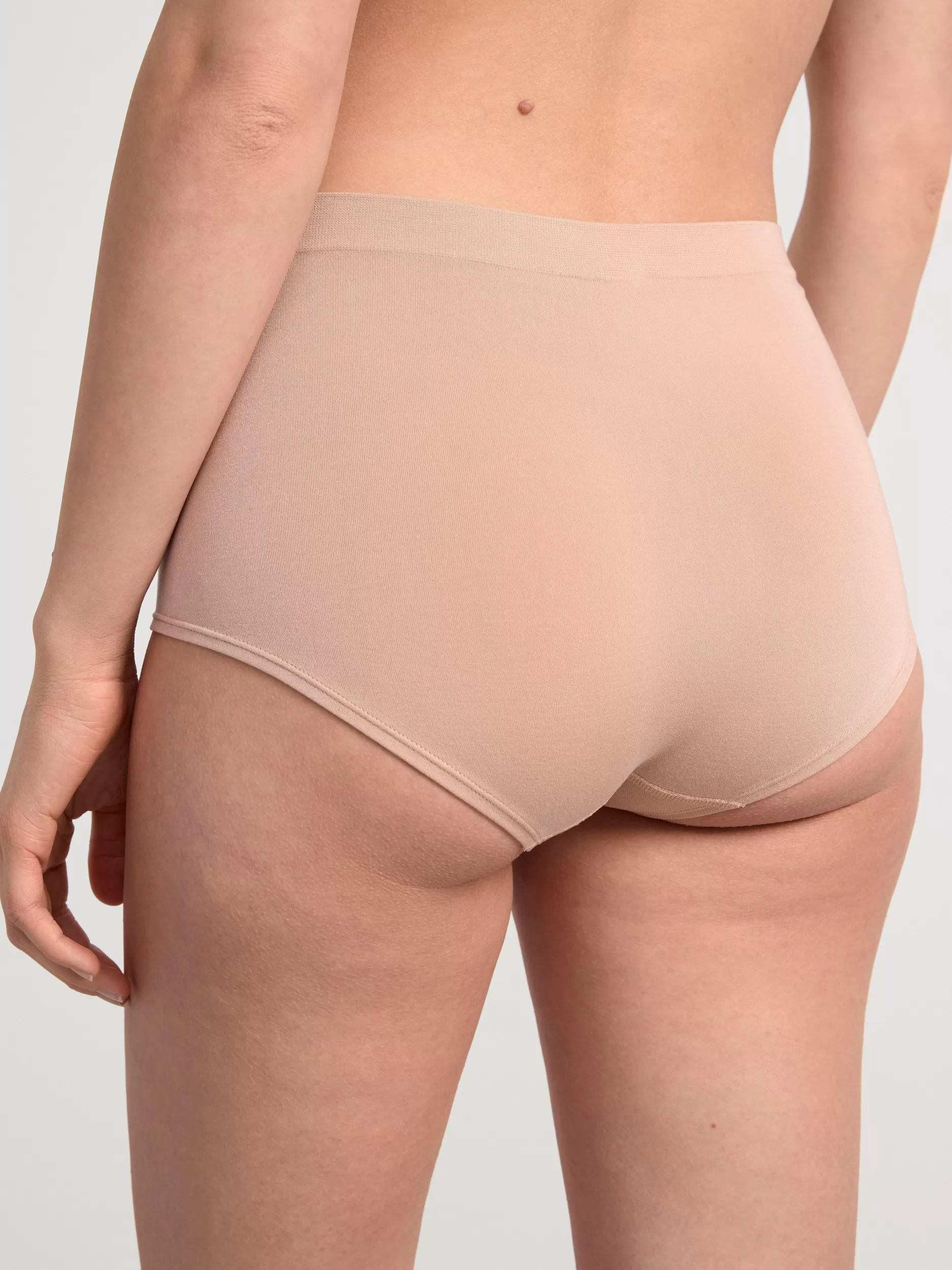 Lindex Truser<Seamless Truse Med Hoyt Liv Beige