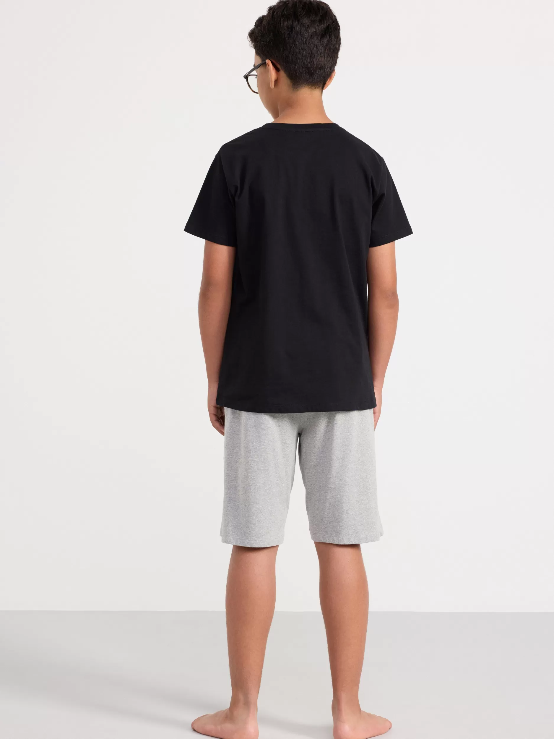 Lindex Nattøy<Sett Med Minecraft-Trykk Dark Grey Melange