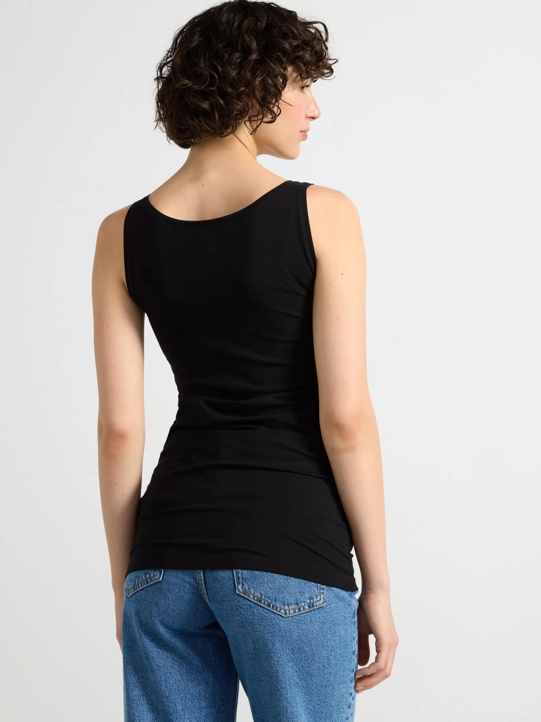 Lindex Topper & T-Skjorter<Singlet Black