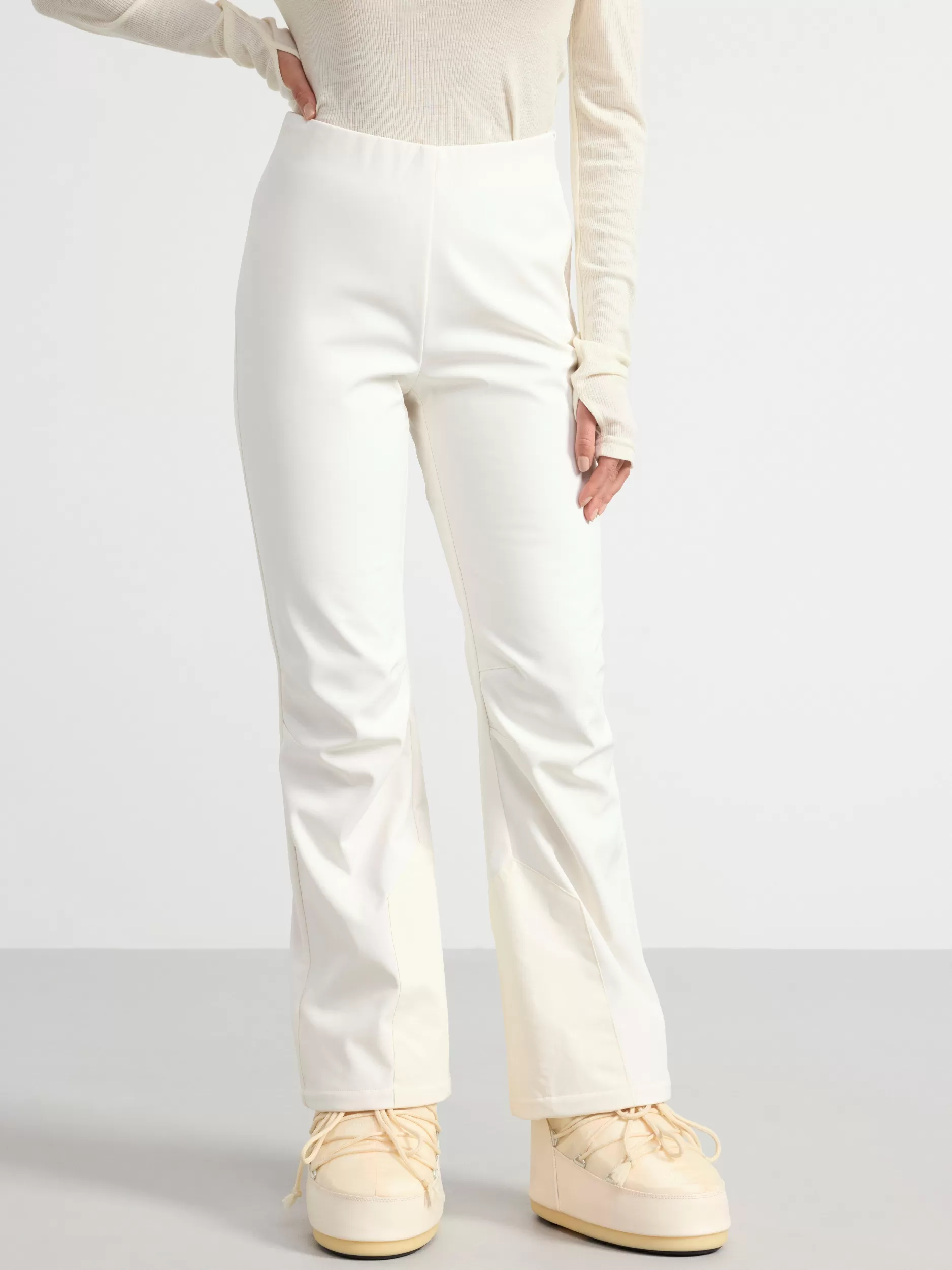 Lindex Yttertøy<Skibukser I Softshell Light White