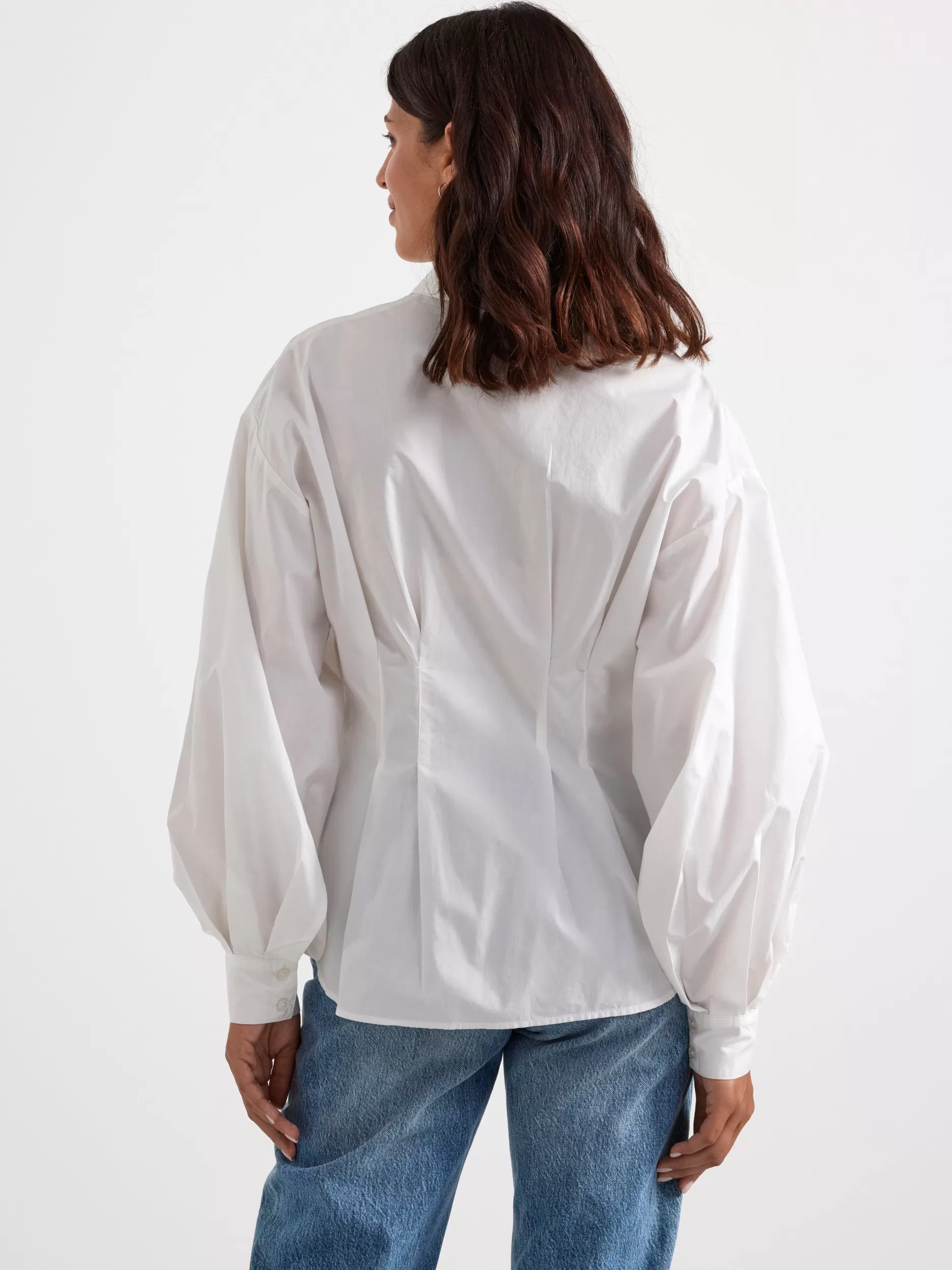 Lindex Bluser & Skjorter<Skjørte I Bomull White