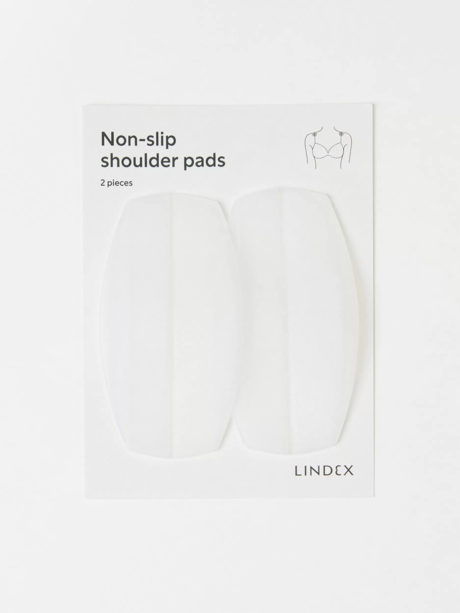 Lindex Tilbehør<Sklisikre Skulderputer Transparent