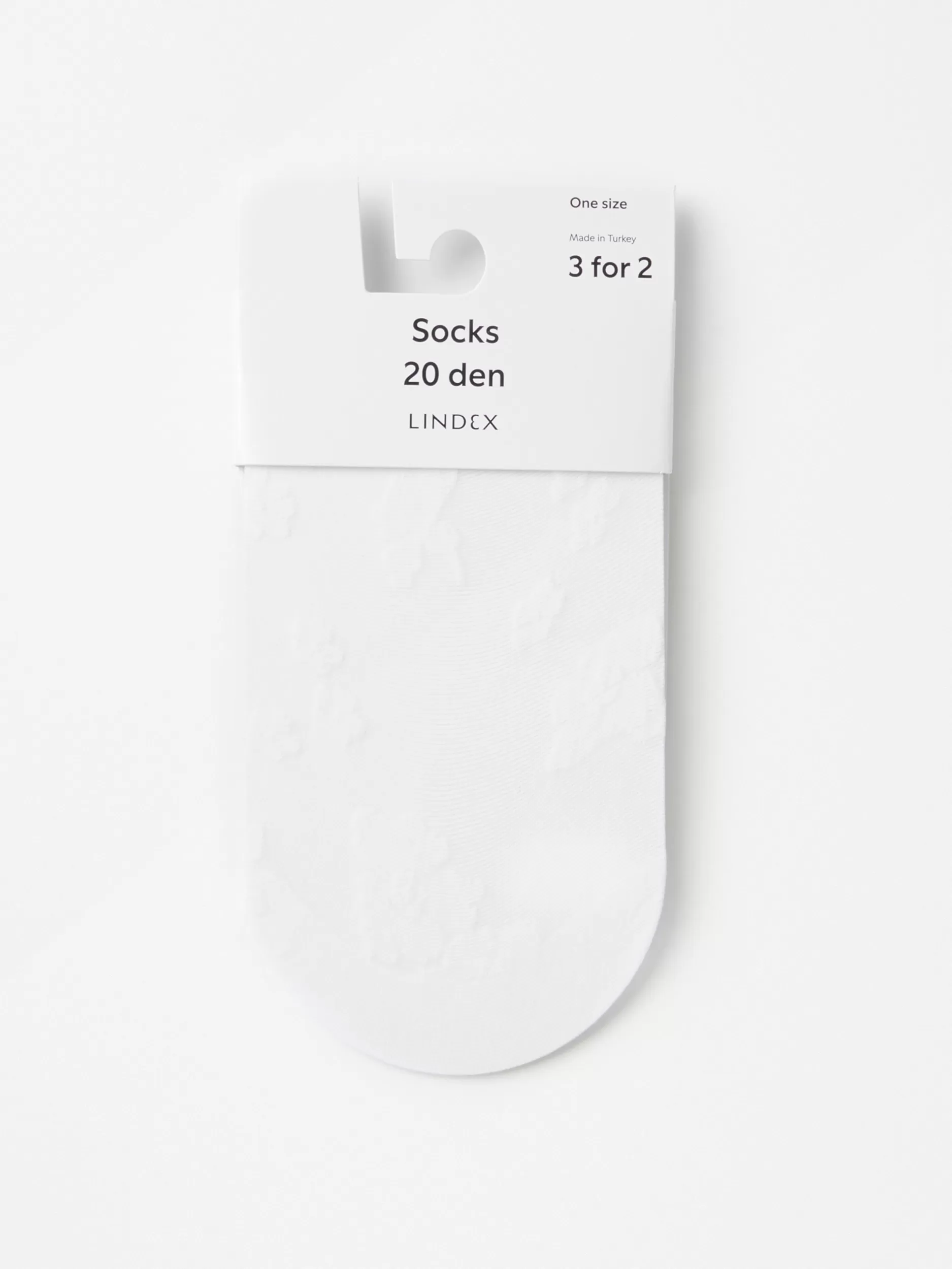 Lindex Sokker<Sokker I 20 Denier Med Blomster White