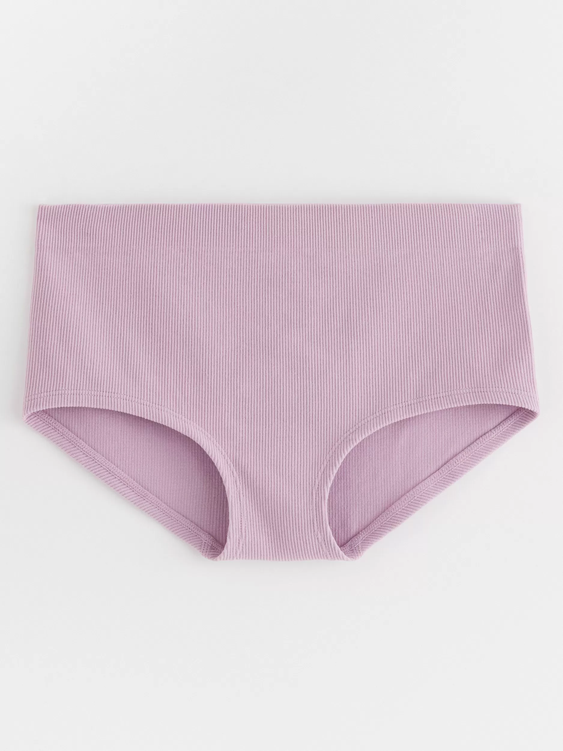 Lindex Undertøy<Somlos, Ribbestrikket Truse Light Lilac