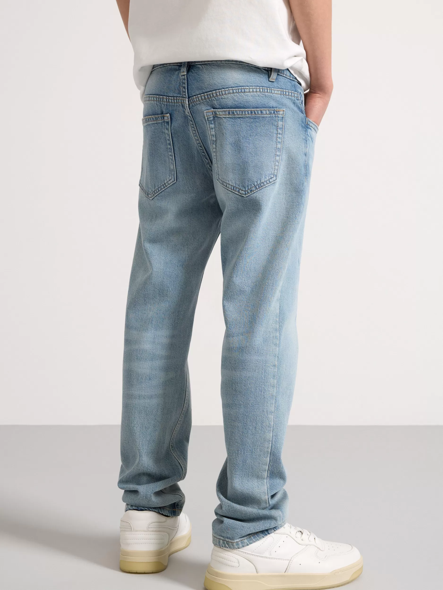 Lindex Jeans<Staffan Rette Jeans Med Normalt Liv Light Denim