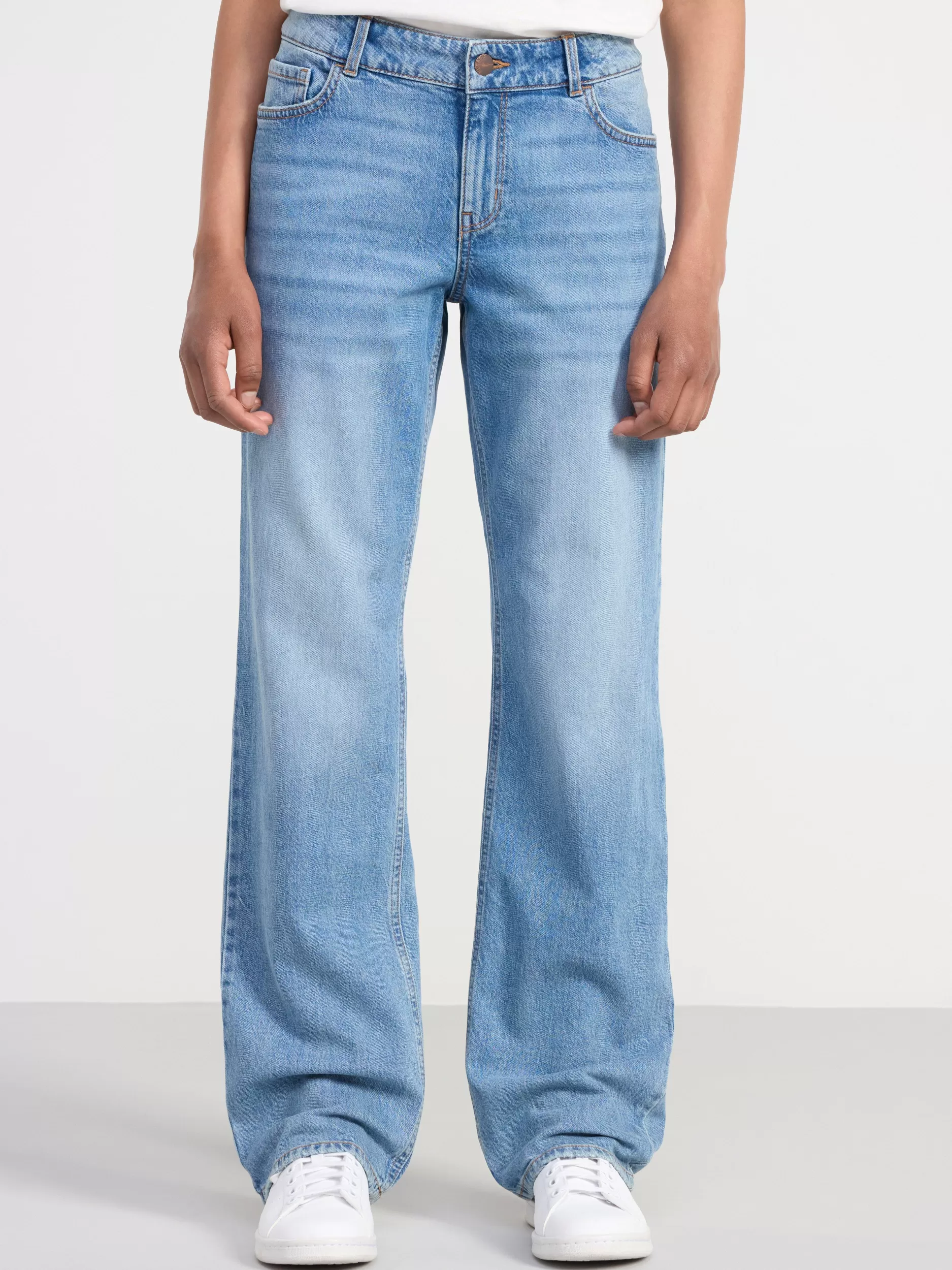 Lindex Jeans<Stella Rette Jeans Med Normalt Liv Light Denim