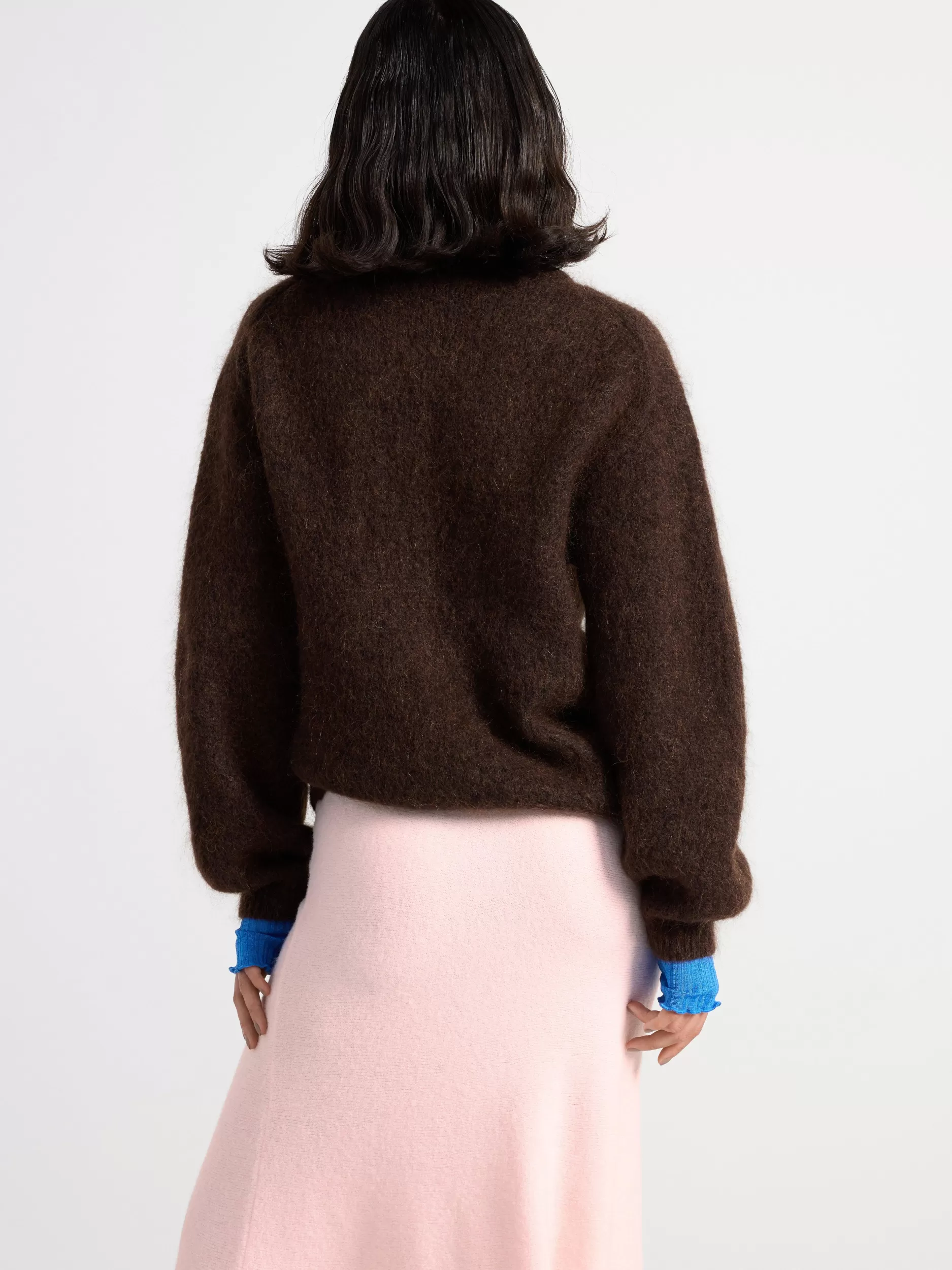Lindex Gensere & Cardiganer<Strikkegenser I Mohairblanding Brown