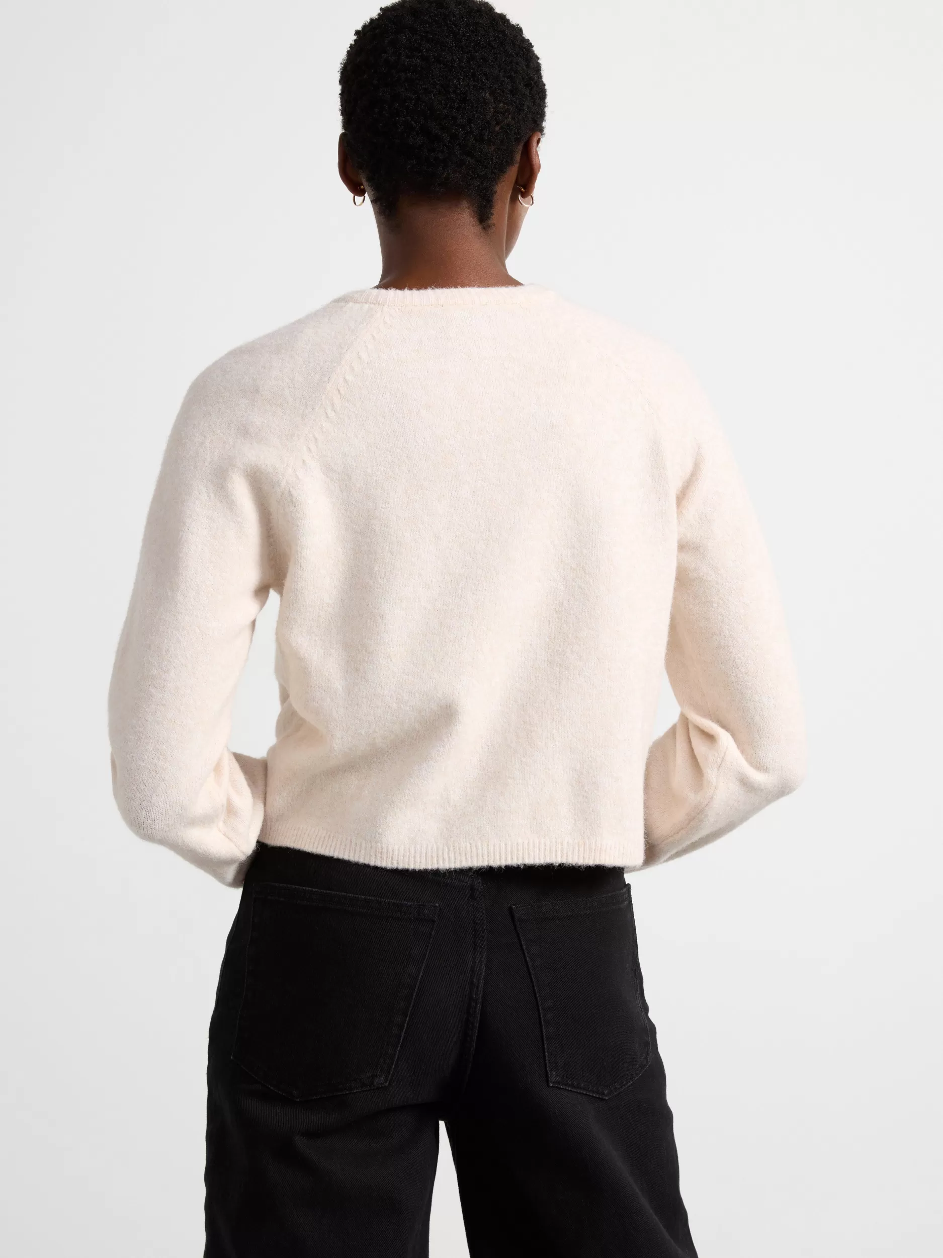 Lindex Gensere & Cardiganer<Strikket Cardigan Light Beige Melange