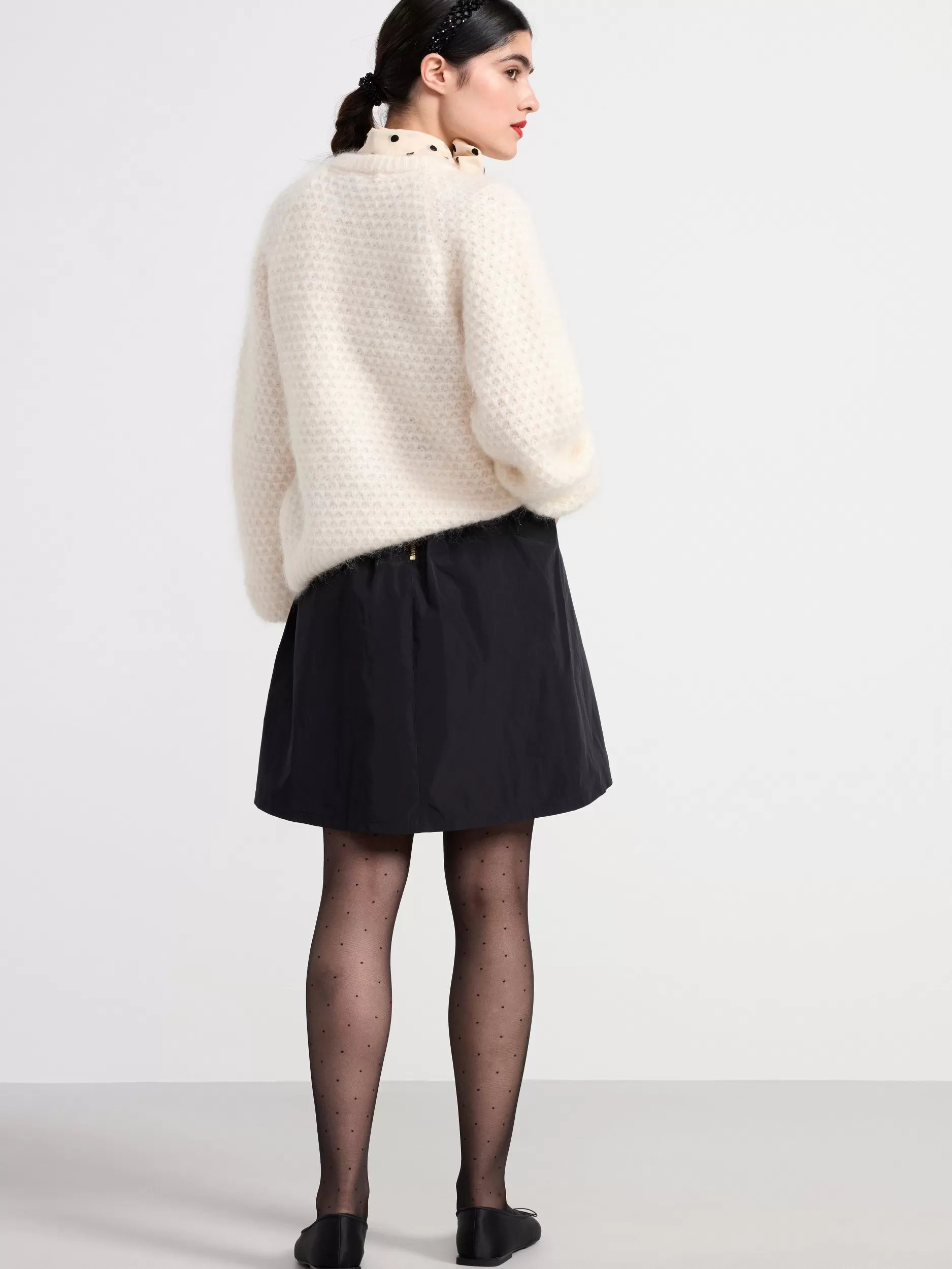 Lindex Gensere & Cardiganer<Strikket Cardigan I Mohairblanding Light Dusty White