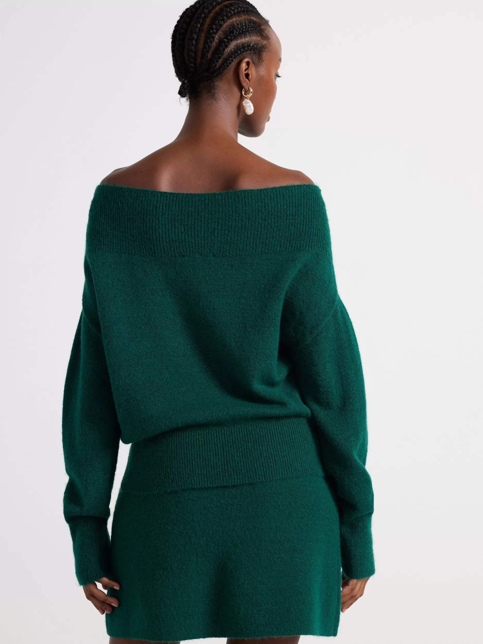 Lindex Gensere & Cardiganer<Strikket Genser Dark Green