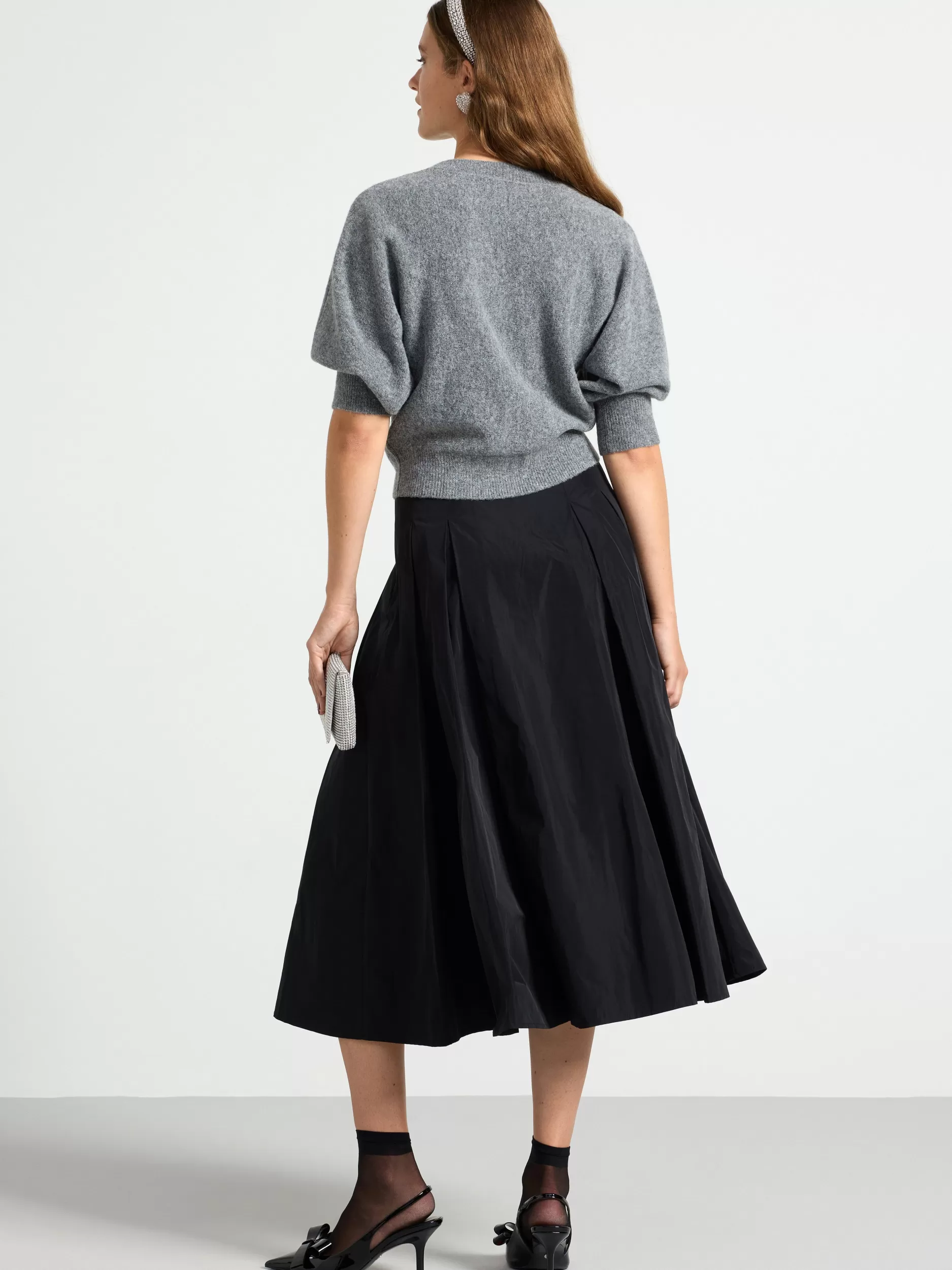 Lindex Gensere & Cardiganer<Strikket Genser Grey Melange