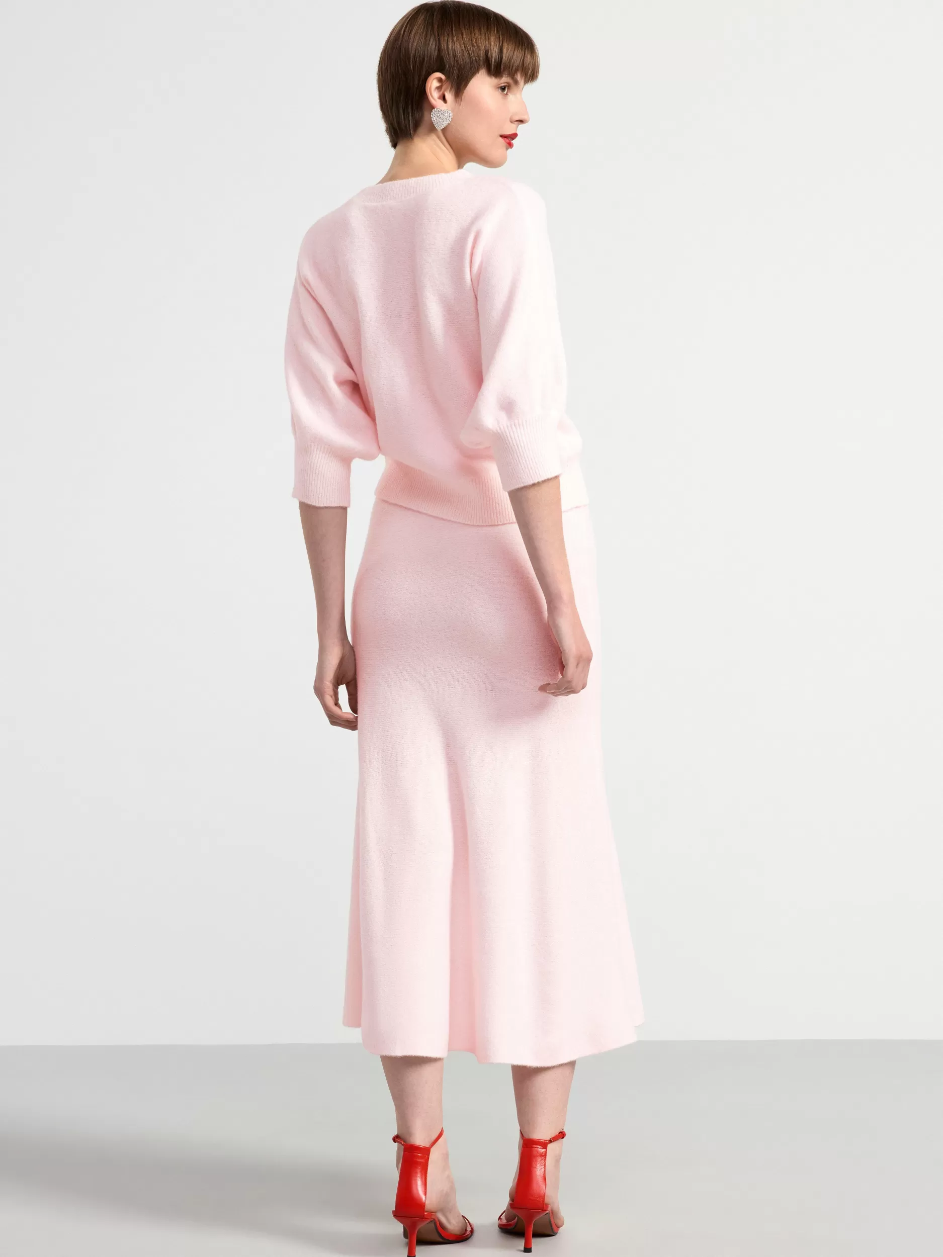 Lindex Gensere & Cardiganer<Strikket Genser Light Pink